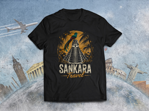T-shirt Design by Lumen Branding for Sankara Partners Inc./Sankara Travel  | Design: #36050203