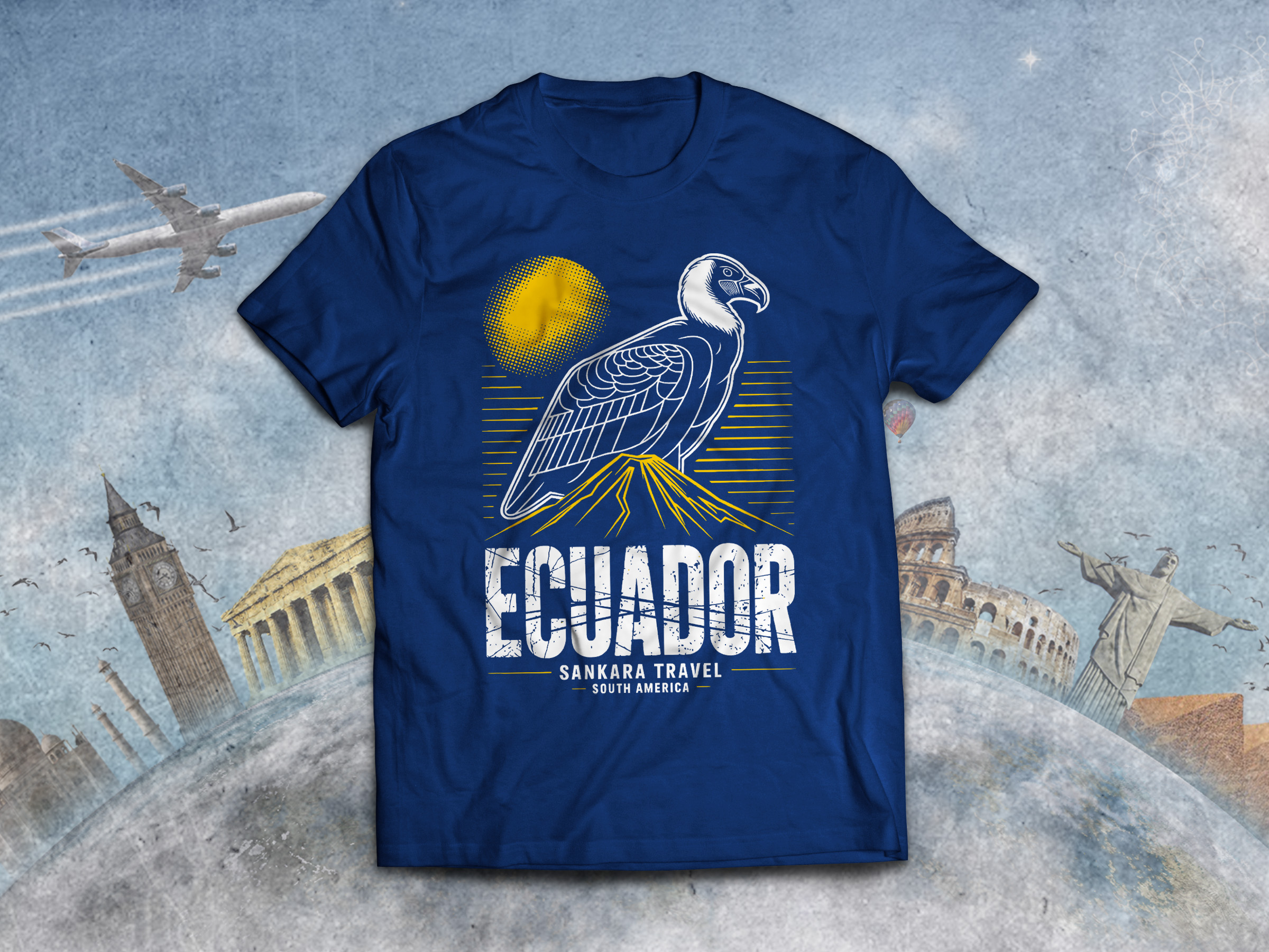 Design de T-shirt par Lumen Branding pour Sankara Partners Inc./Sankara Travel  | Design #36057231