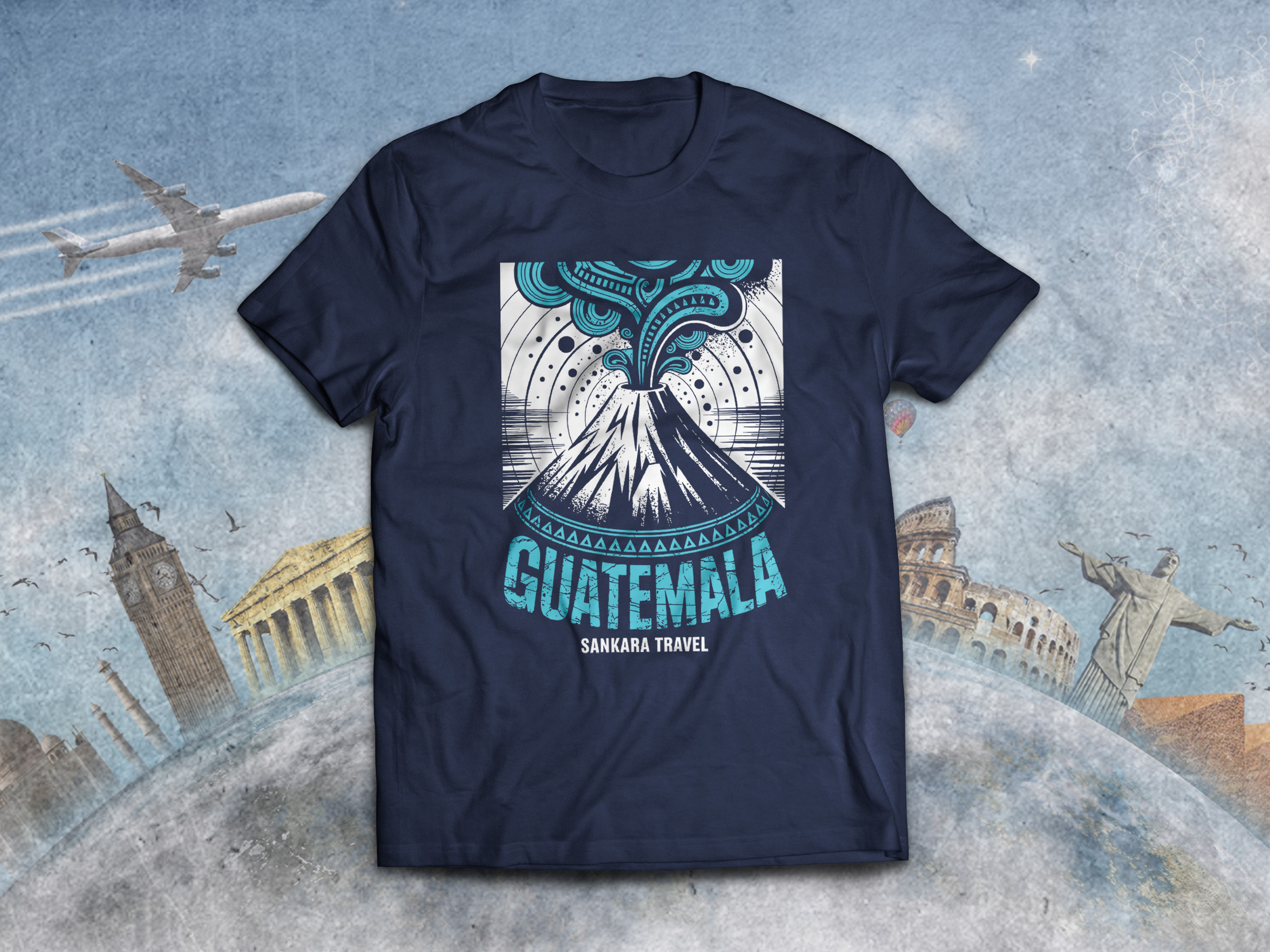 T-shirt Design by Lumen Branding for Sankara Partners Inc./Sankara Travel  | Design #36057879