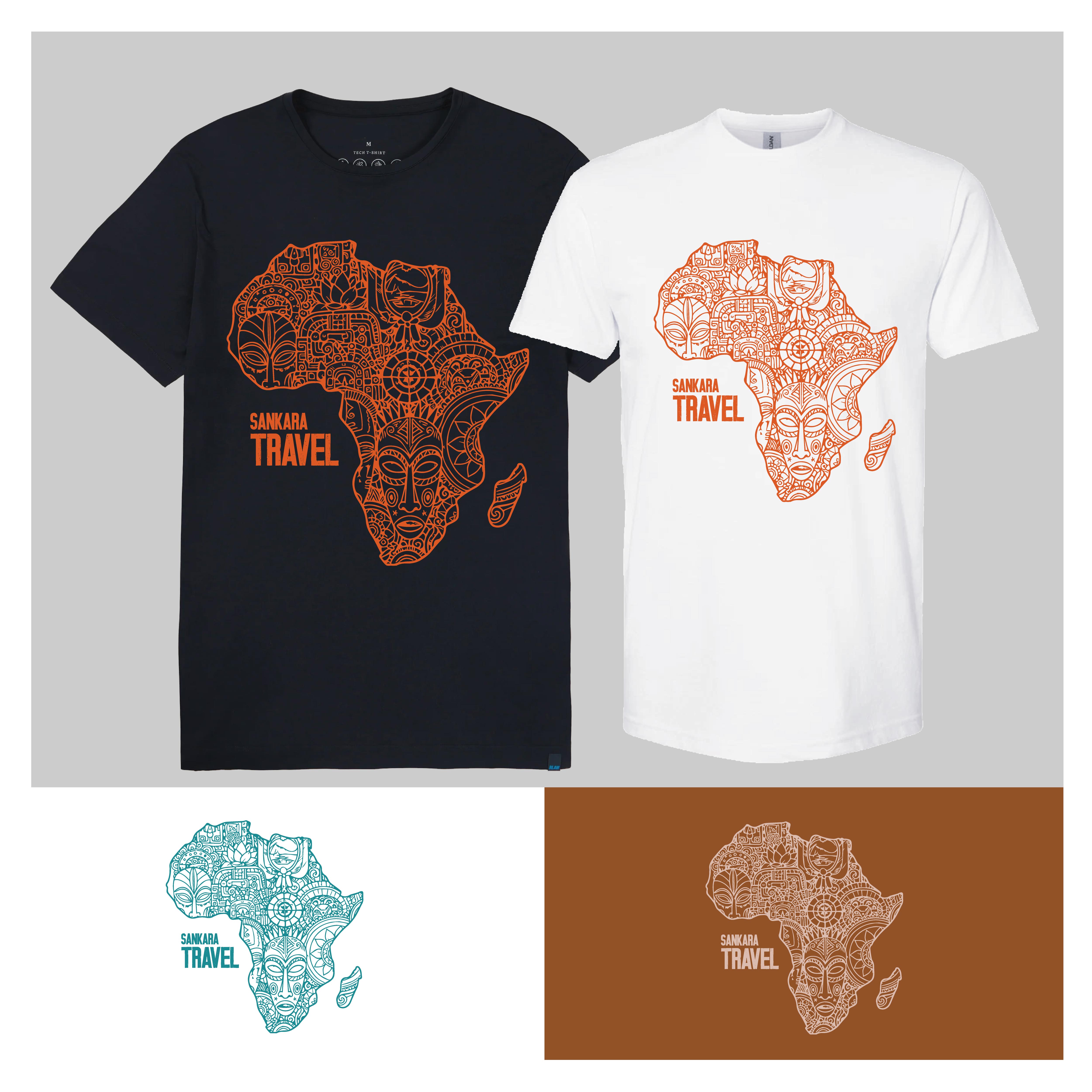 T-shirt Design by onze design for Sankara Partners Inc./Sankara Travel  | Design #36043659