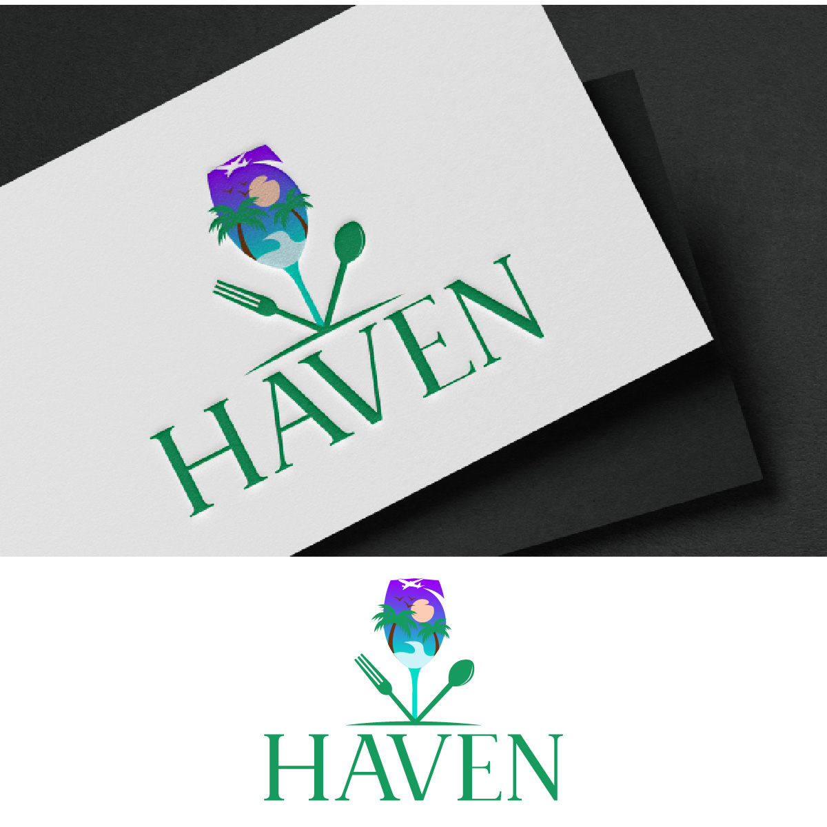 Logo Design by fly  design for Haven | Design #36039016