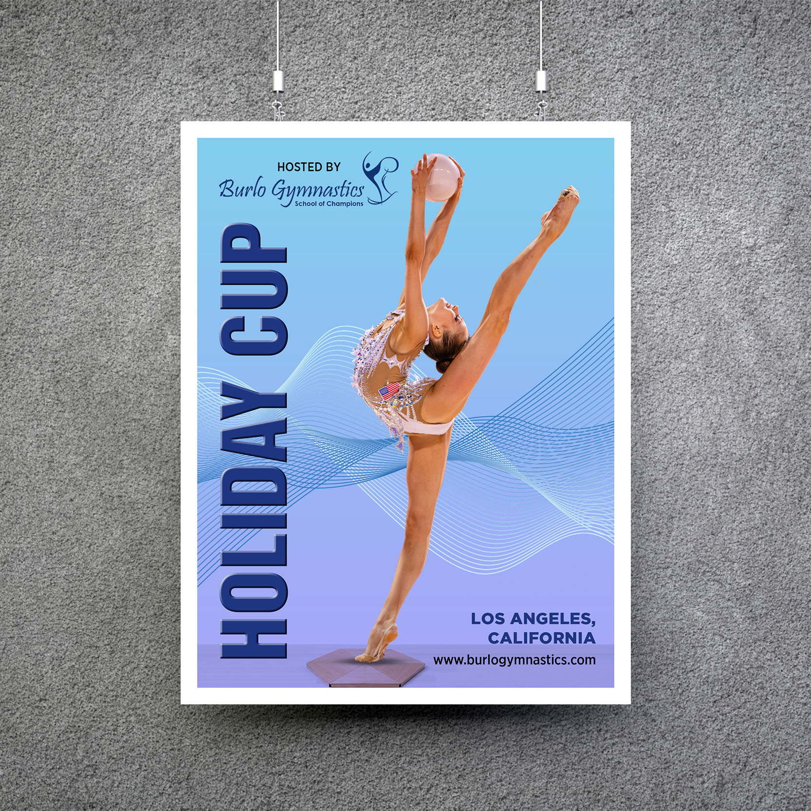 Poster Design by GraphicsGuru for Burlo Gymnastics | Design #36042420