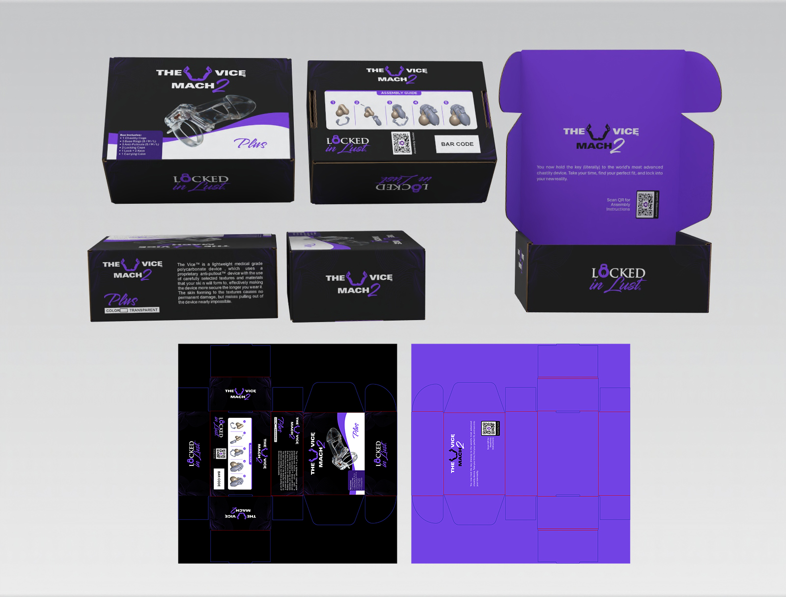 Packaging Design by Jose Loaiza for Locked in Lust | Design #36064949