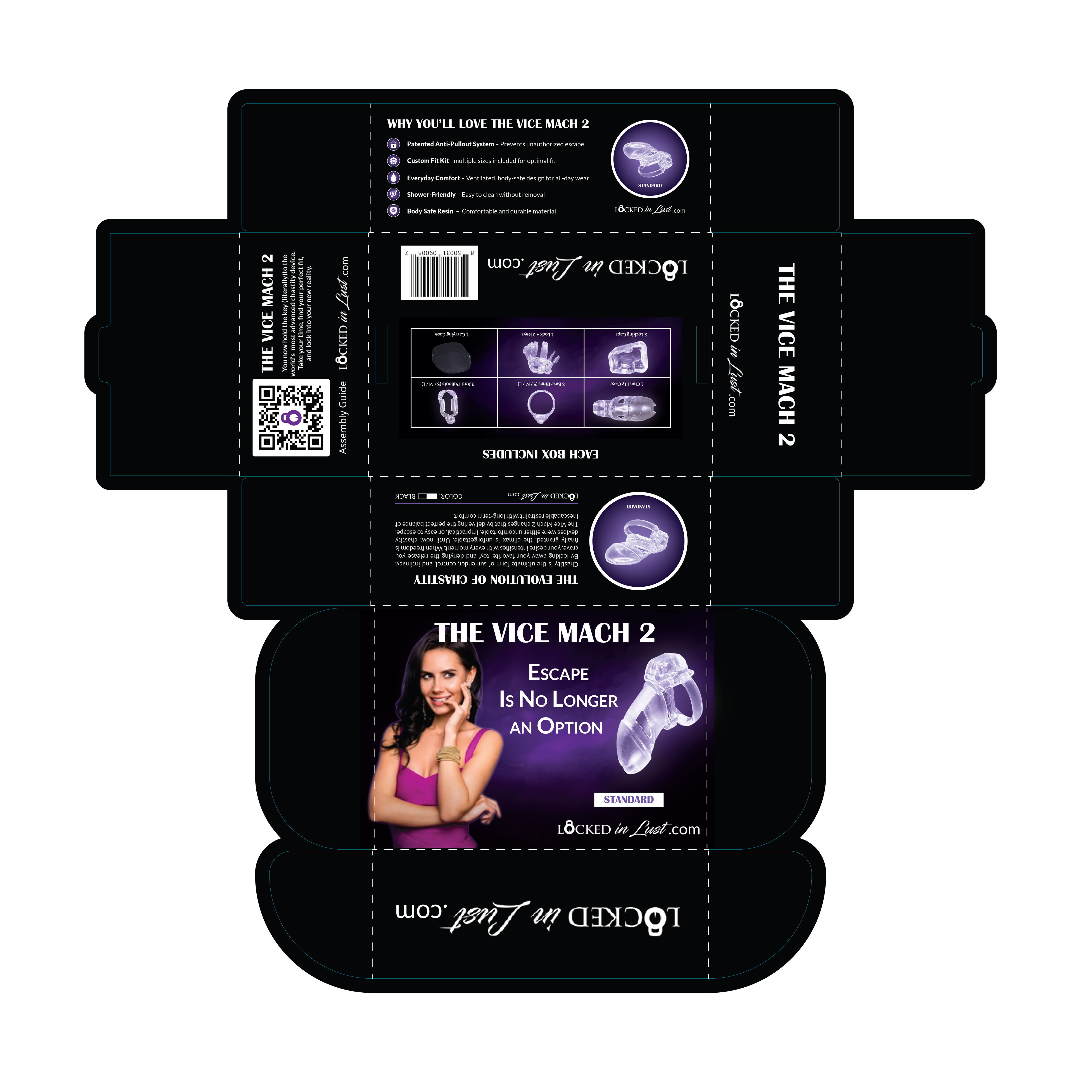 Packaging Design by Md Zakir Hossain for Locked in Lust | Design: #36066252
