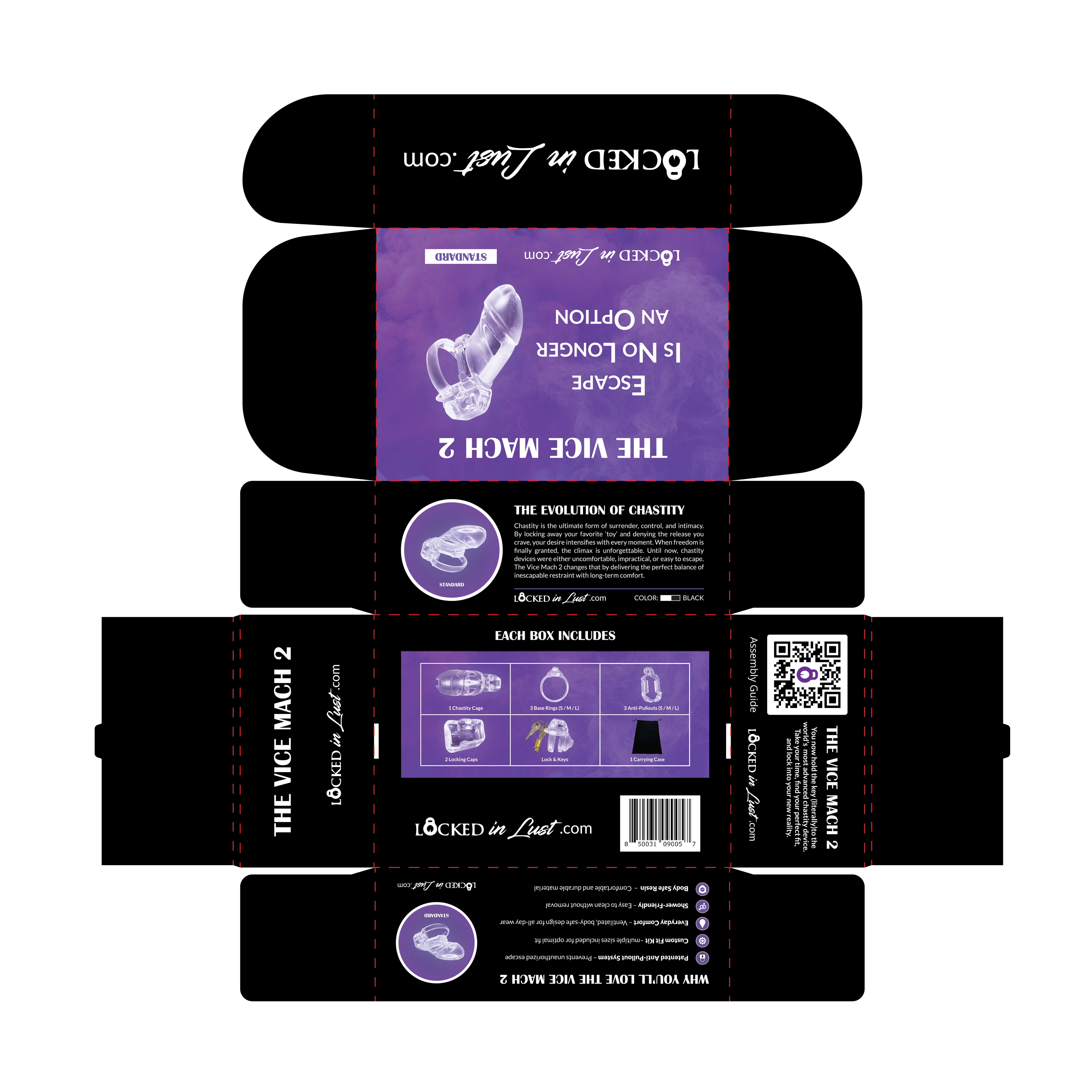 Packaging Design by Md Zakir Hossain for Locked in Lust | Design #36149627