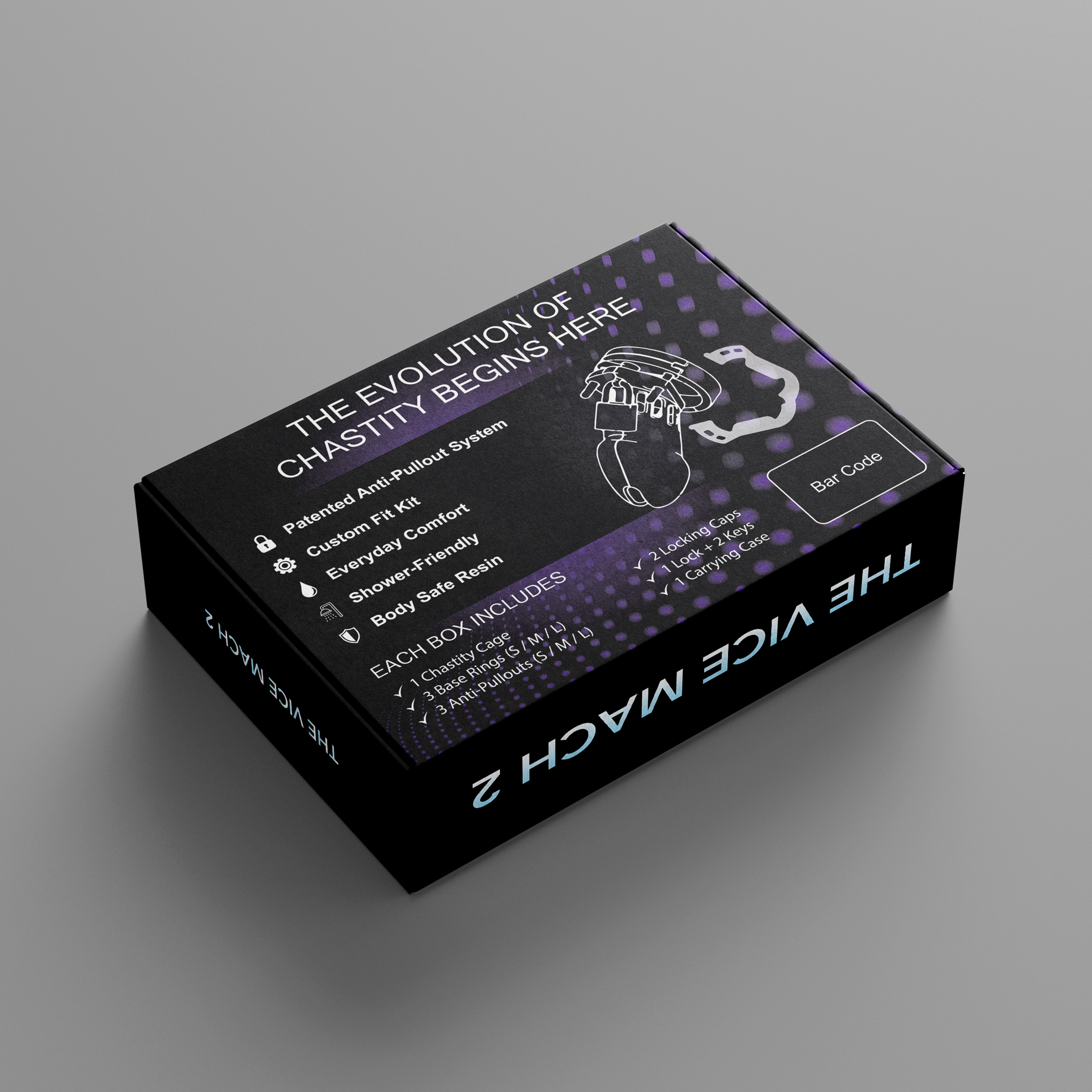 Packaging Design by Faria SheBox for Locked in Lust | Design #36092948