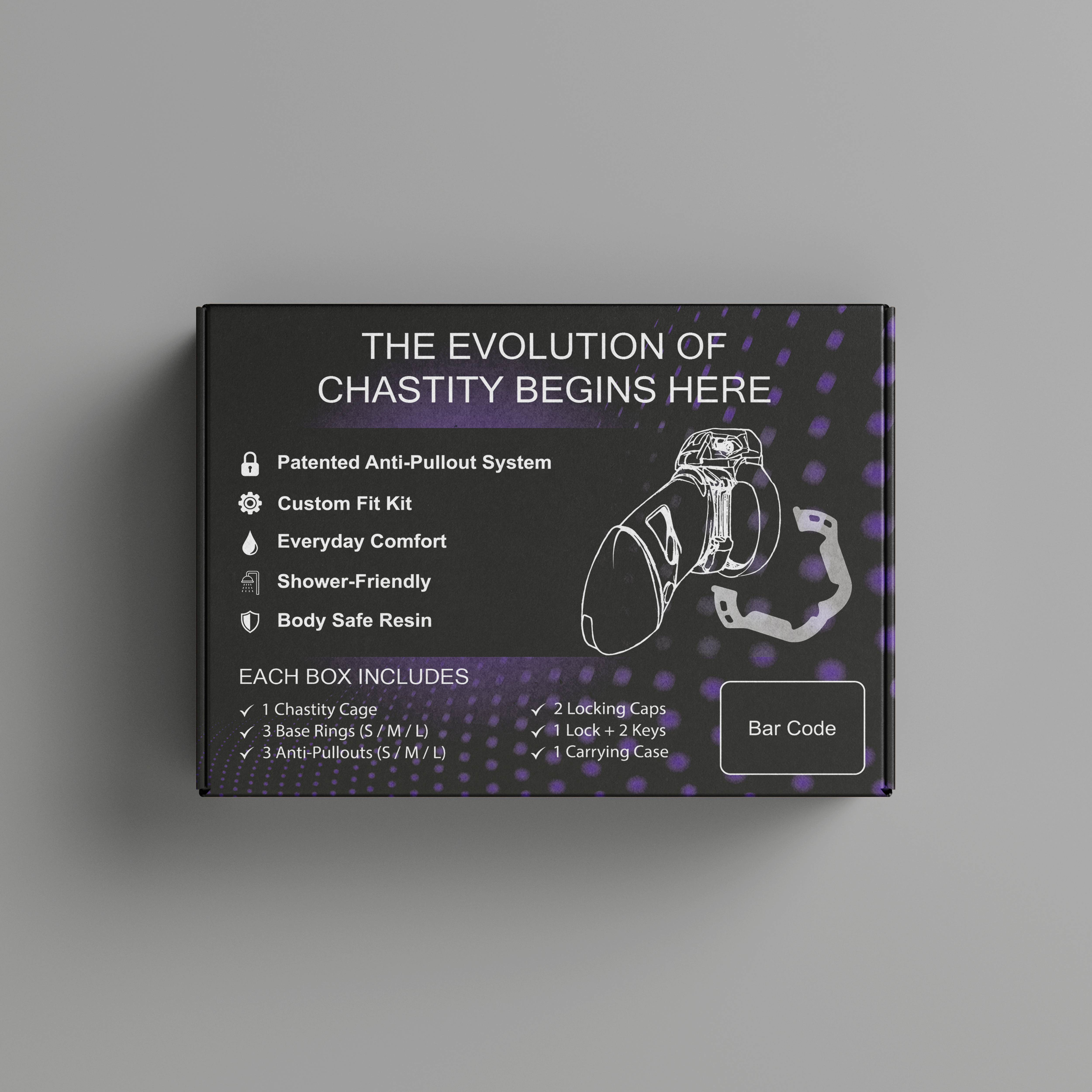 Packaging Design by Faria SheBox for Locked in Lust | Design #36099460