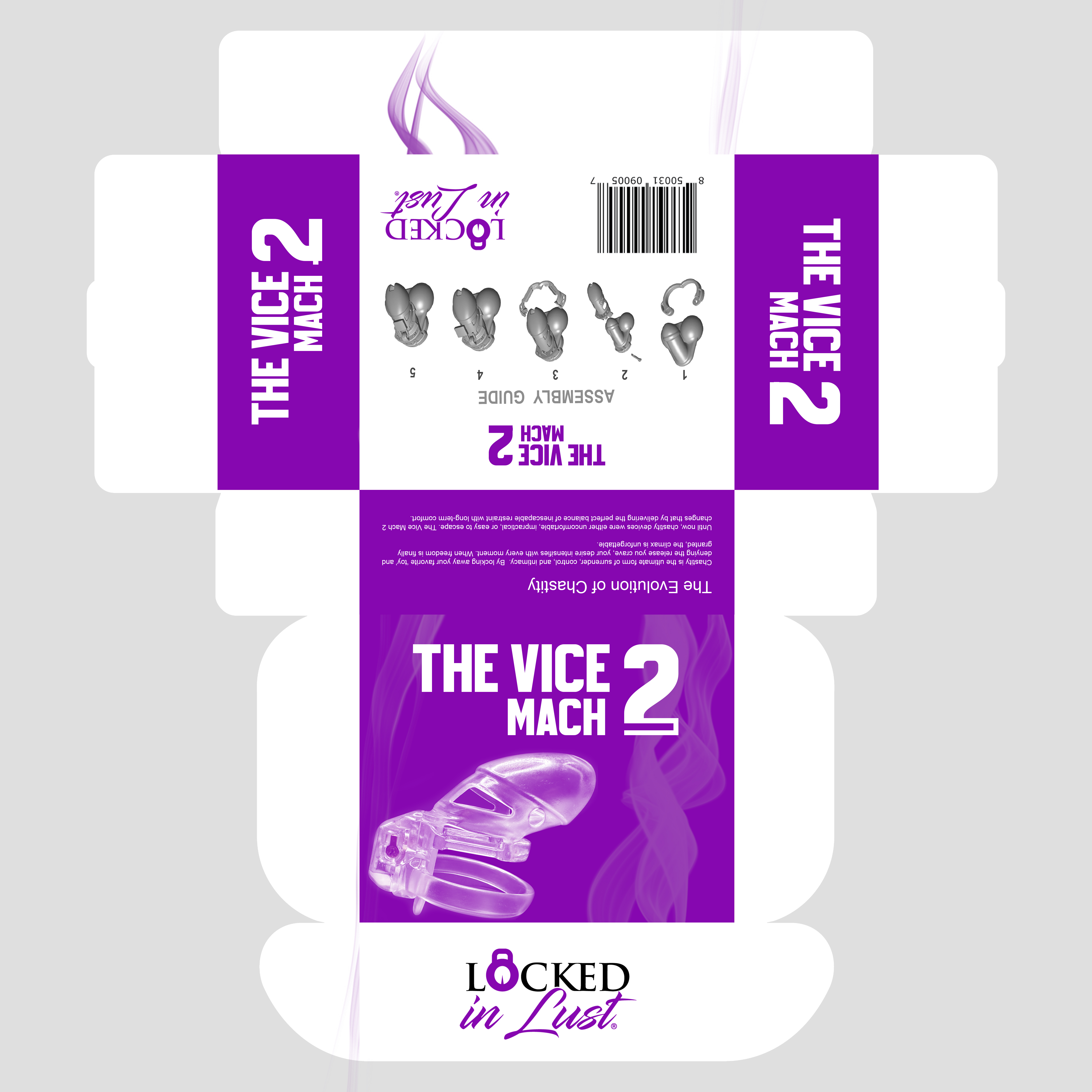 Packaging Design by Mesotoday for Locked in Lust | Design #36061978
