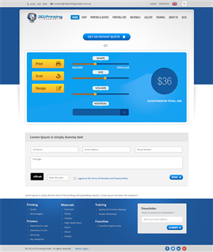 Web Design by Mayank Patel for Intelligent Information Systems | Design #3166270