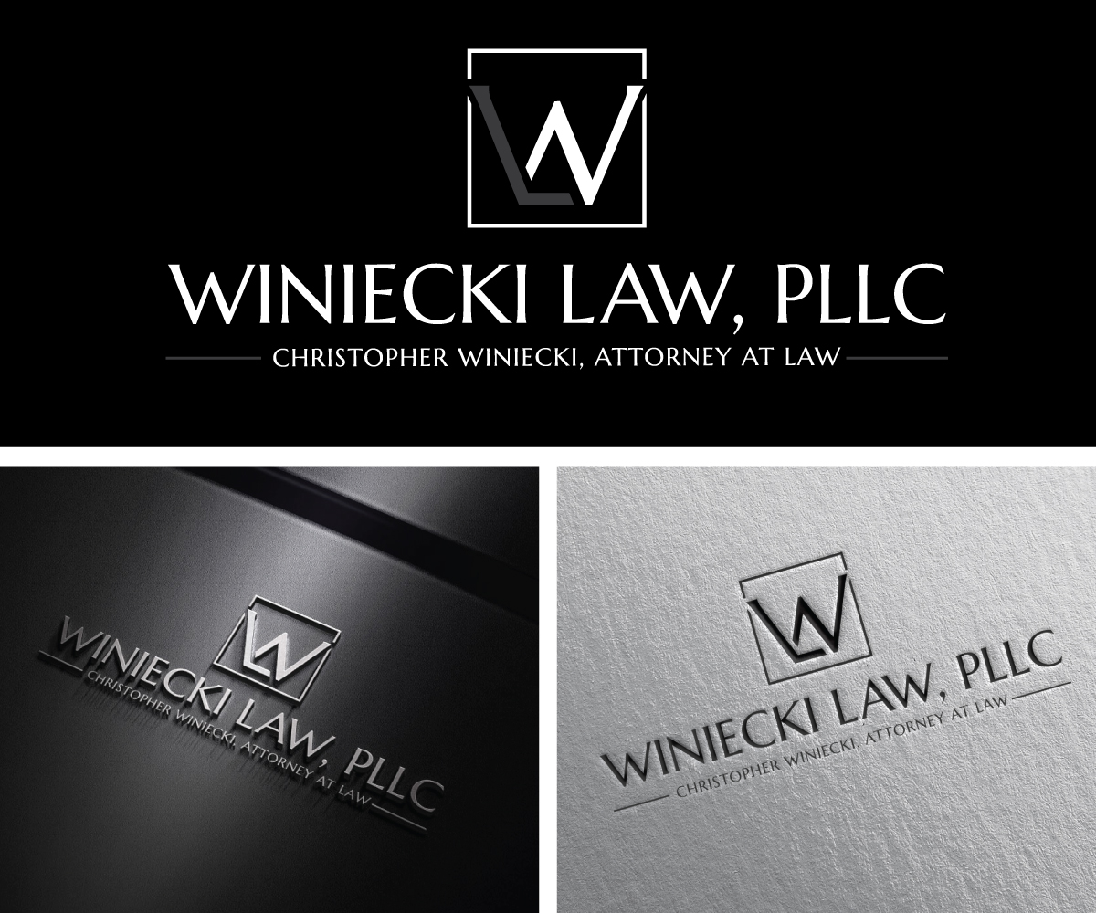 Logo Design by Adi Graphics for Winiecki Law PLLC | Design #36056642