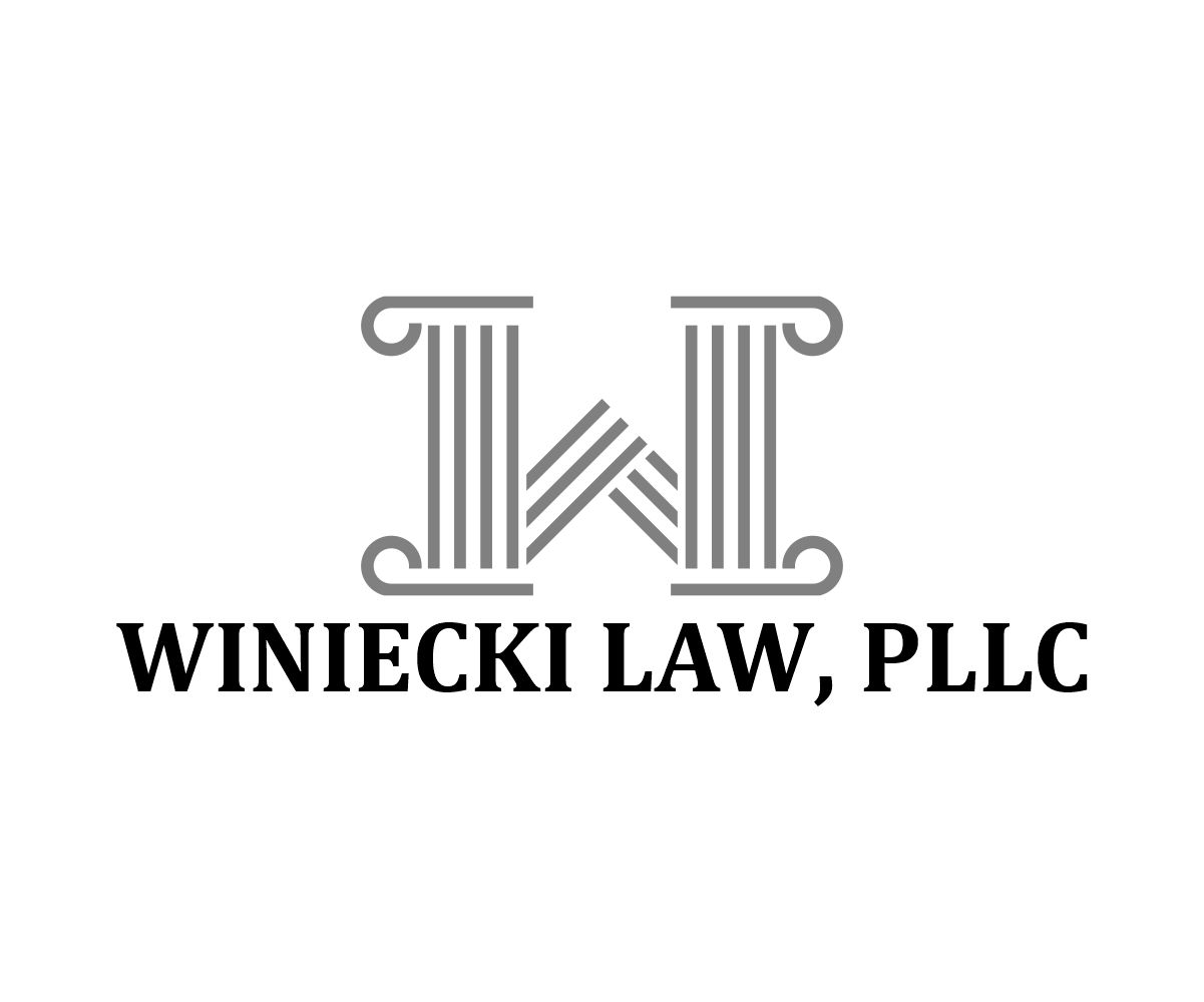 Logo-Design von Thati Designs für Winiecki Law PLLC | Design #36052515