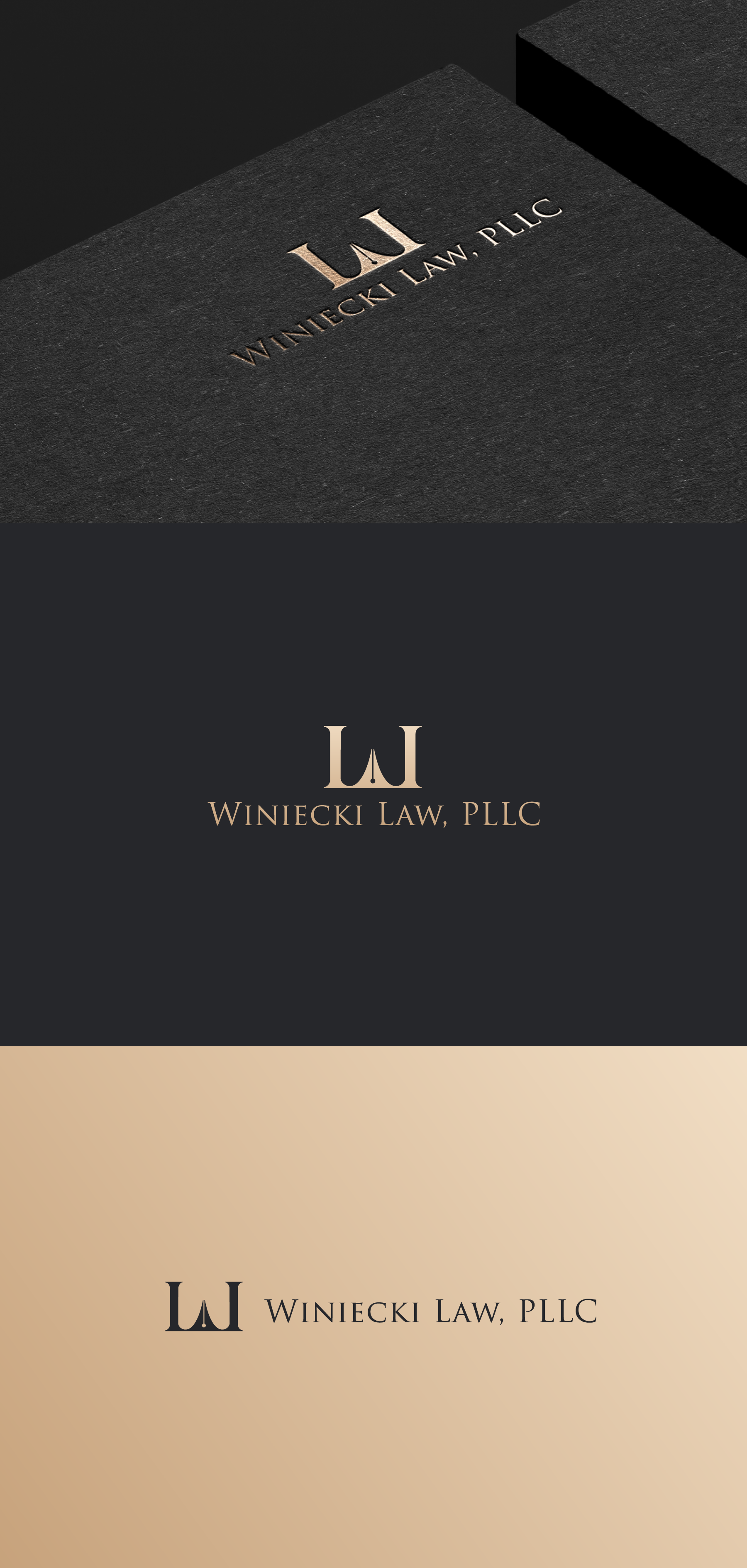 Logo Design by Nglray for Winiecki Law PLLC | Design #36114858