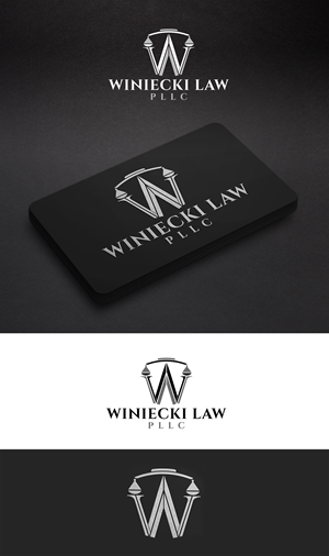 Logo Design by Jose Lopez ( Verified Pro Designer ) for Winiecki Law PLLC | Design: #36049331