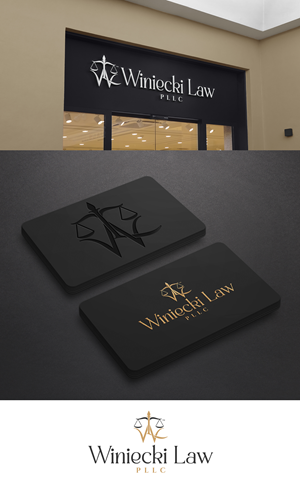 Logo Design by Jose Lopez ( Verified Pro Designer ) for Winiecki Law PLLC | Design: #36090700