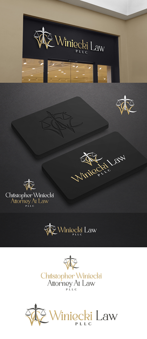 Logo Design by Jose Lopez ( Verified Pro Designer ) for Winiecki Law PLLC | Design: #36091835
