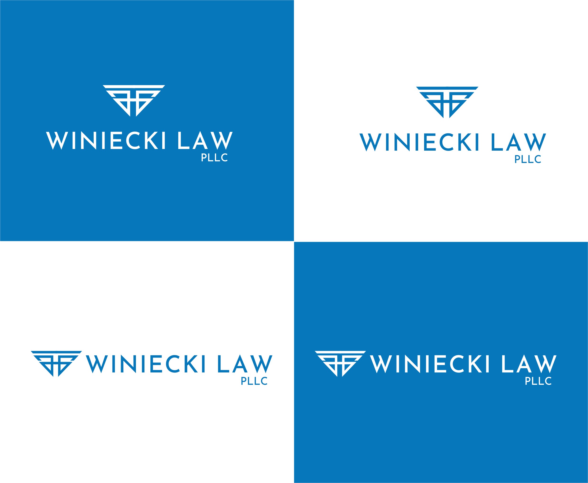 Logo Design by rgb01 for Winiecki Law PLLC | Design #36122776
