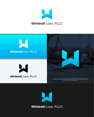 Logo Design by Student_art for Winiecki Law PLLC | Design: #36107220