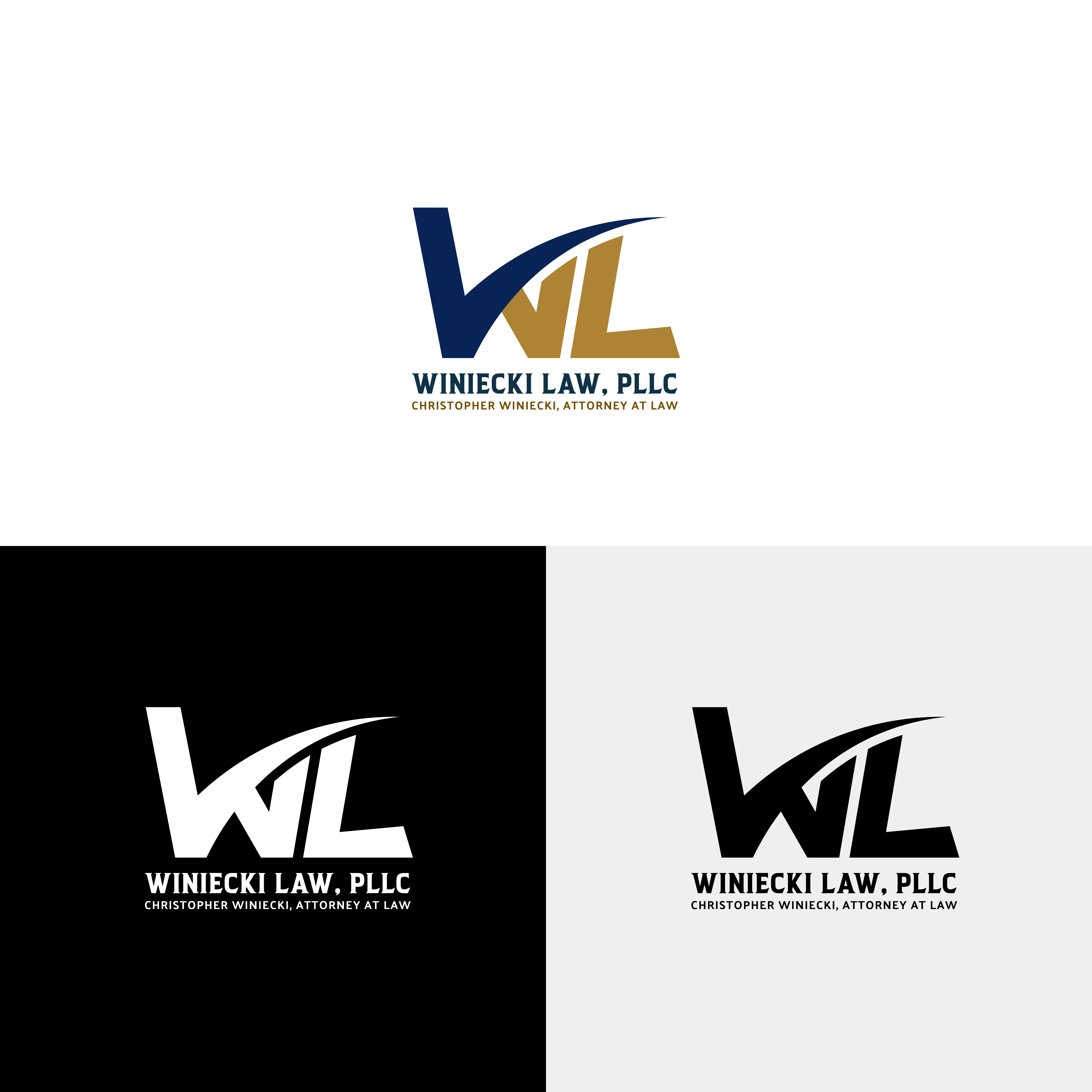 Diseño de Logo por Merin gopi para Winiecki Law PLLC | Diseño #36123083