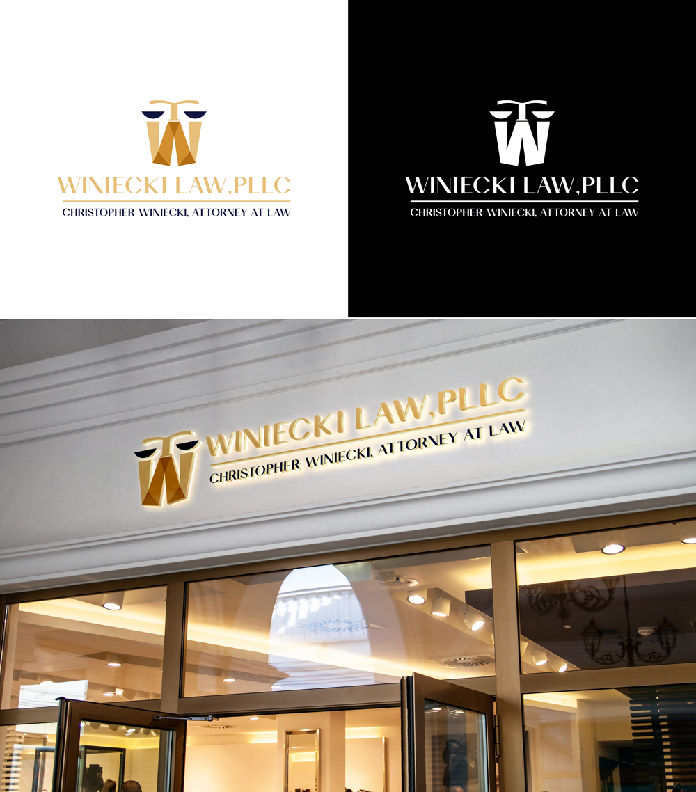 Design de Logo par RA-bica pour Winiecki Law PLLC | Design #36079870