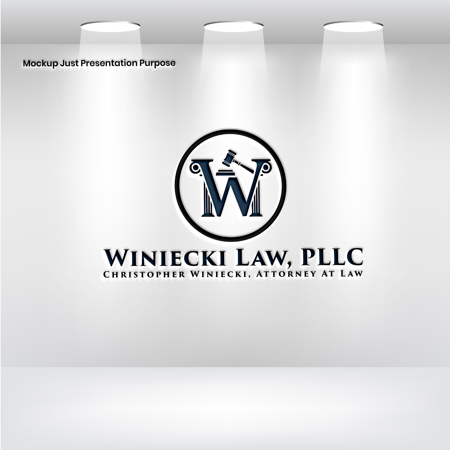 Logo Design by VectorForge for Winiecki Law PLLC | Design #36050320