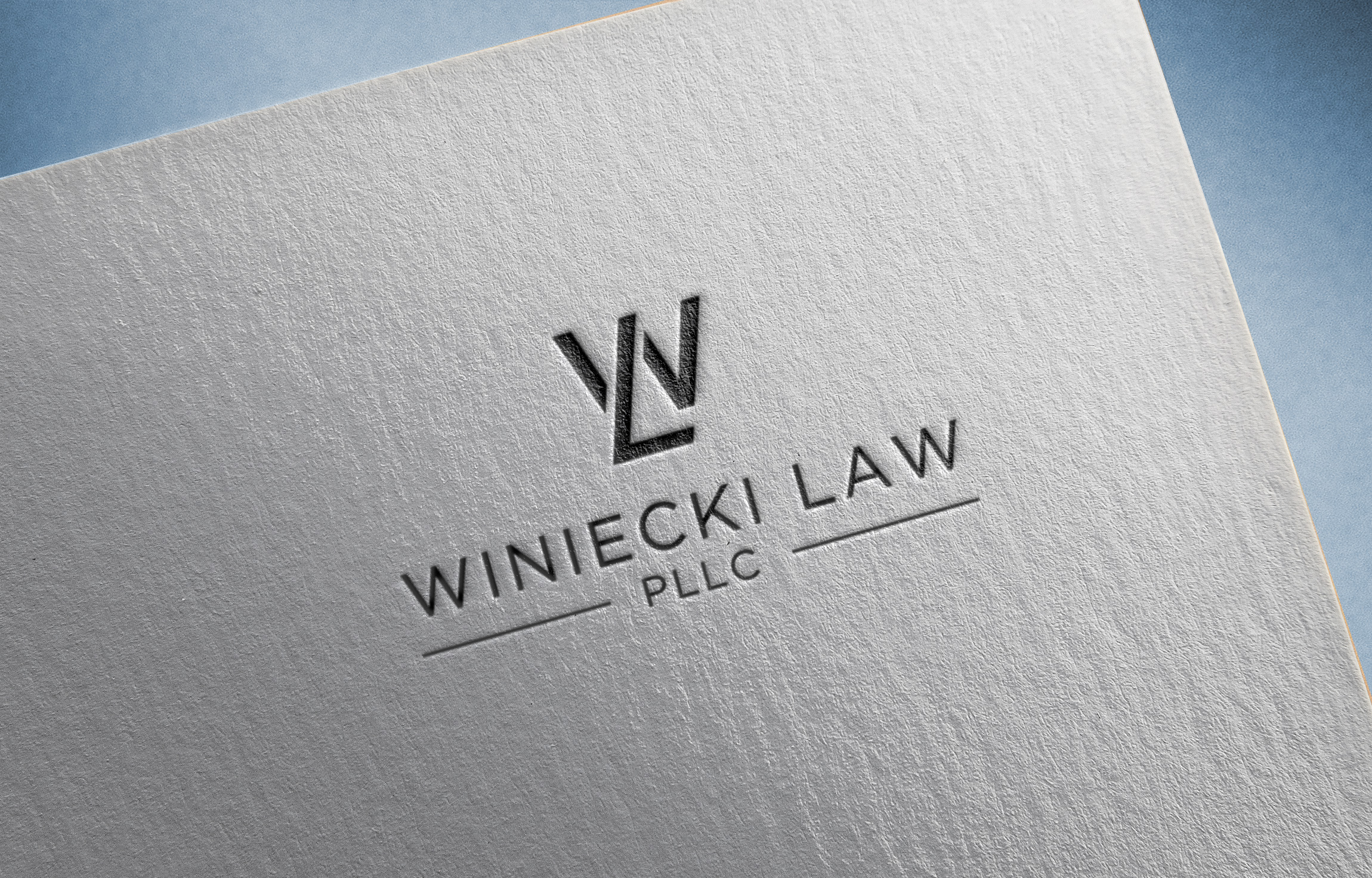 Logo-Design von omahsegoro für Winiecki Law PLLC | Design #36123976