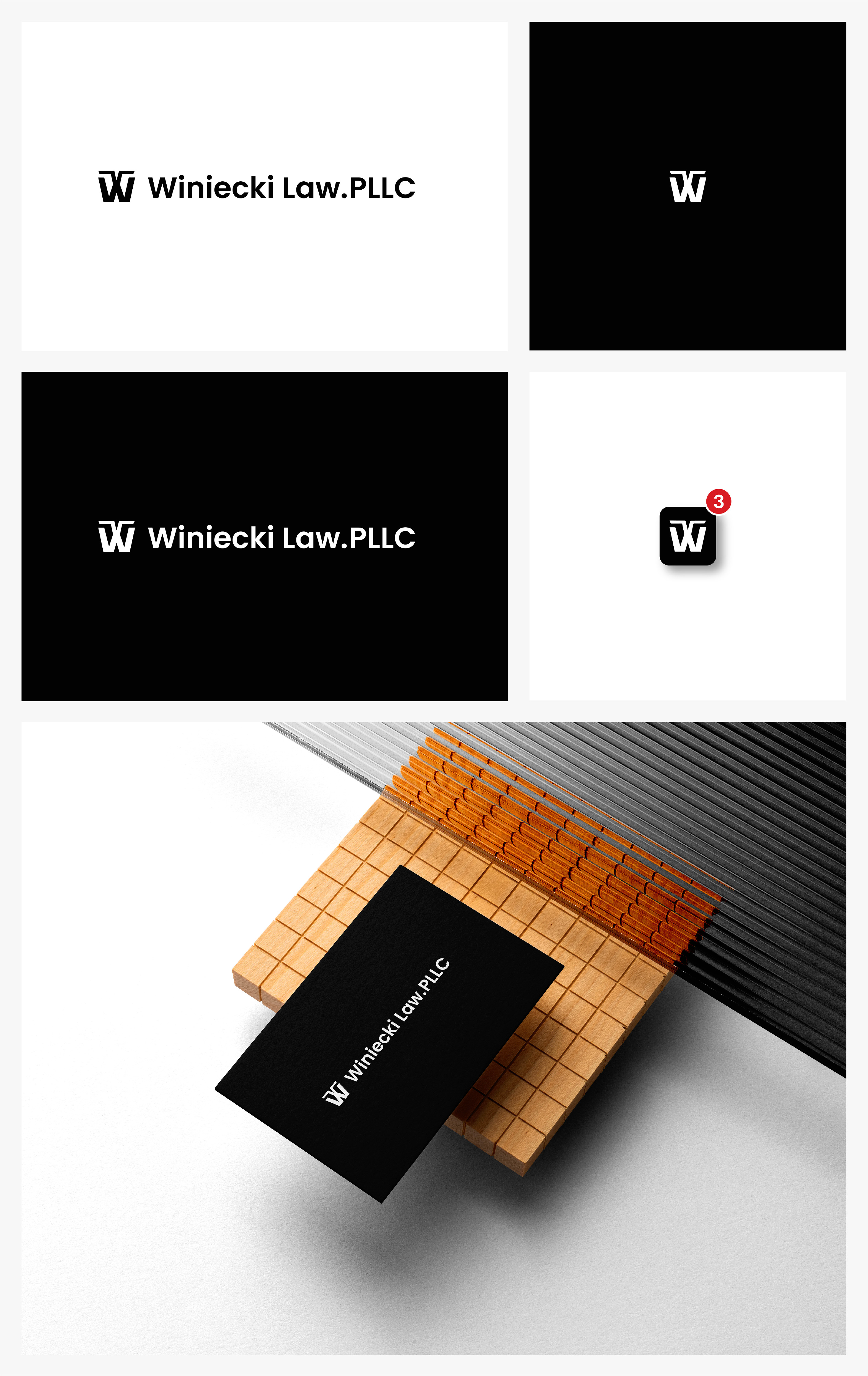 Diseño de Logo por Ha.Connick para Winiecki Law PLLC | Diseño #36063585