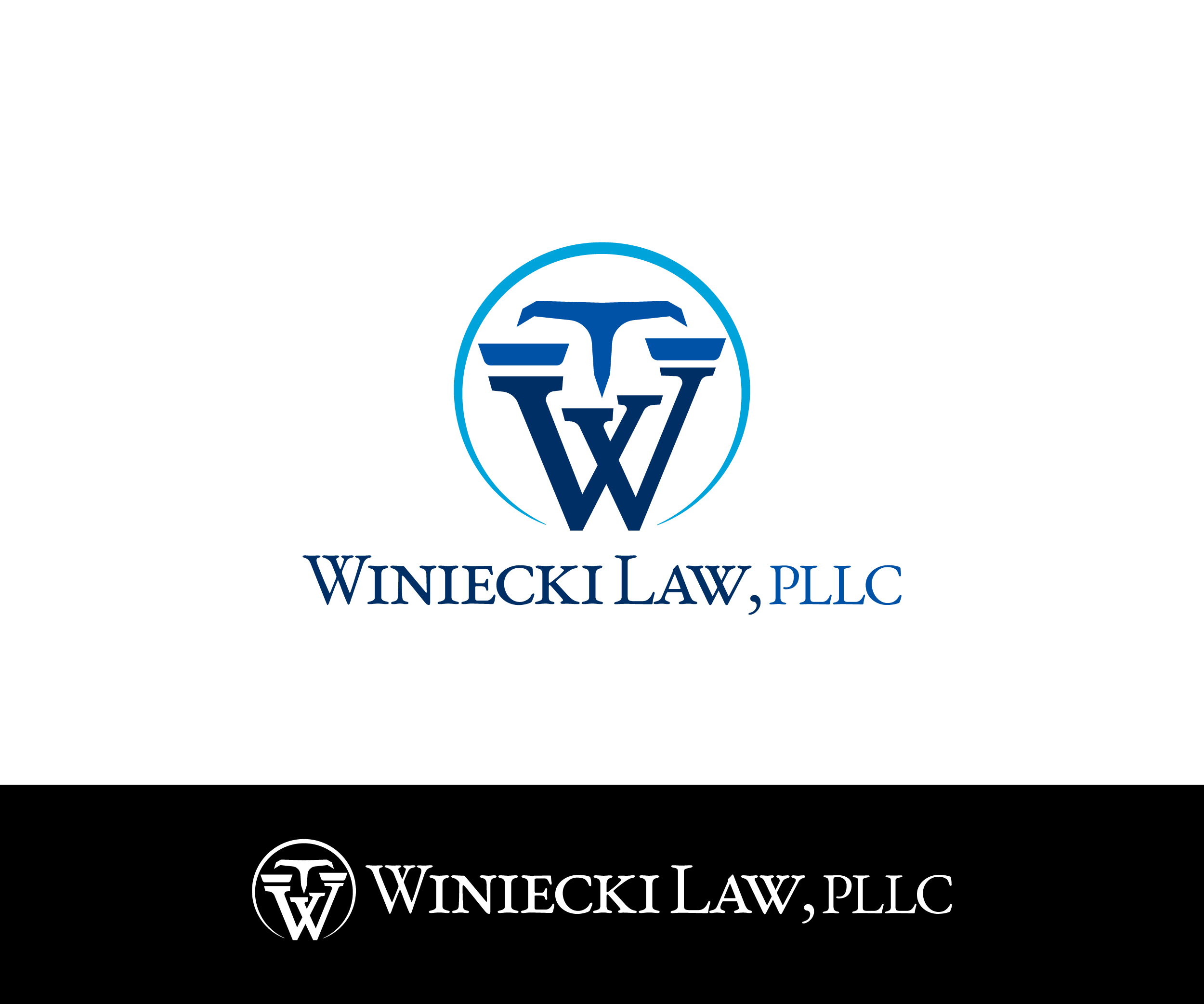 Logo Design by James J. for Winiecki Law PLLC | Design #36046629