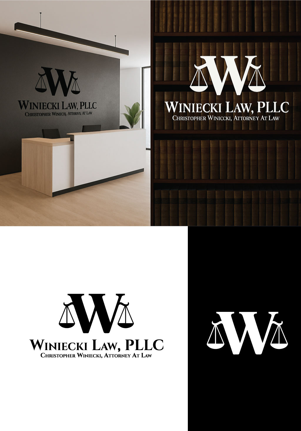 Logo Design by graphics^master for Winiecki Law PLLC | Design #36081599
