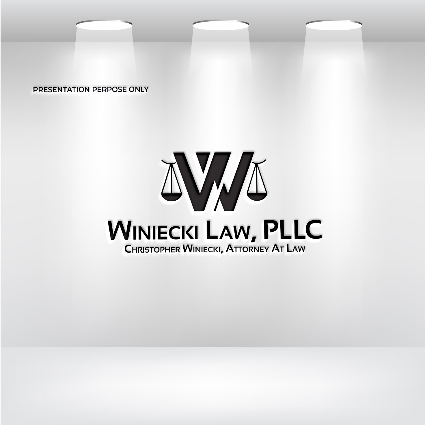 Logo-Design von graphics^master für Winiecki Law PLLC | Design #36081600