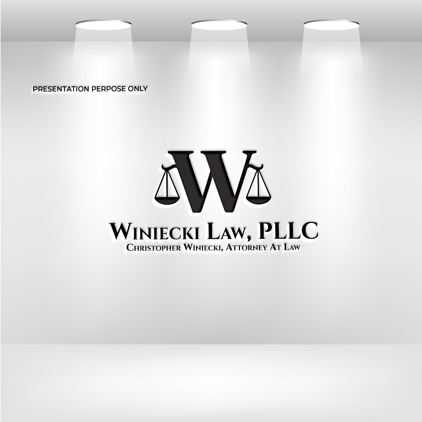 Logo-Design von graphics^master für Winiecki Law PLLC | Design #36081601