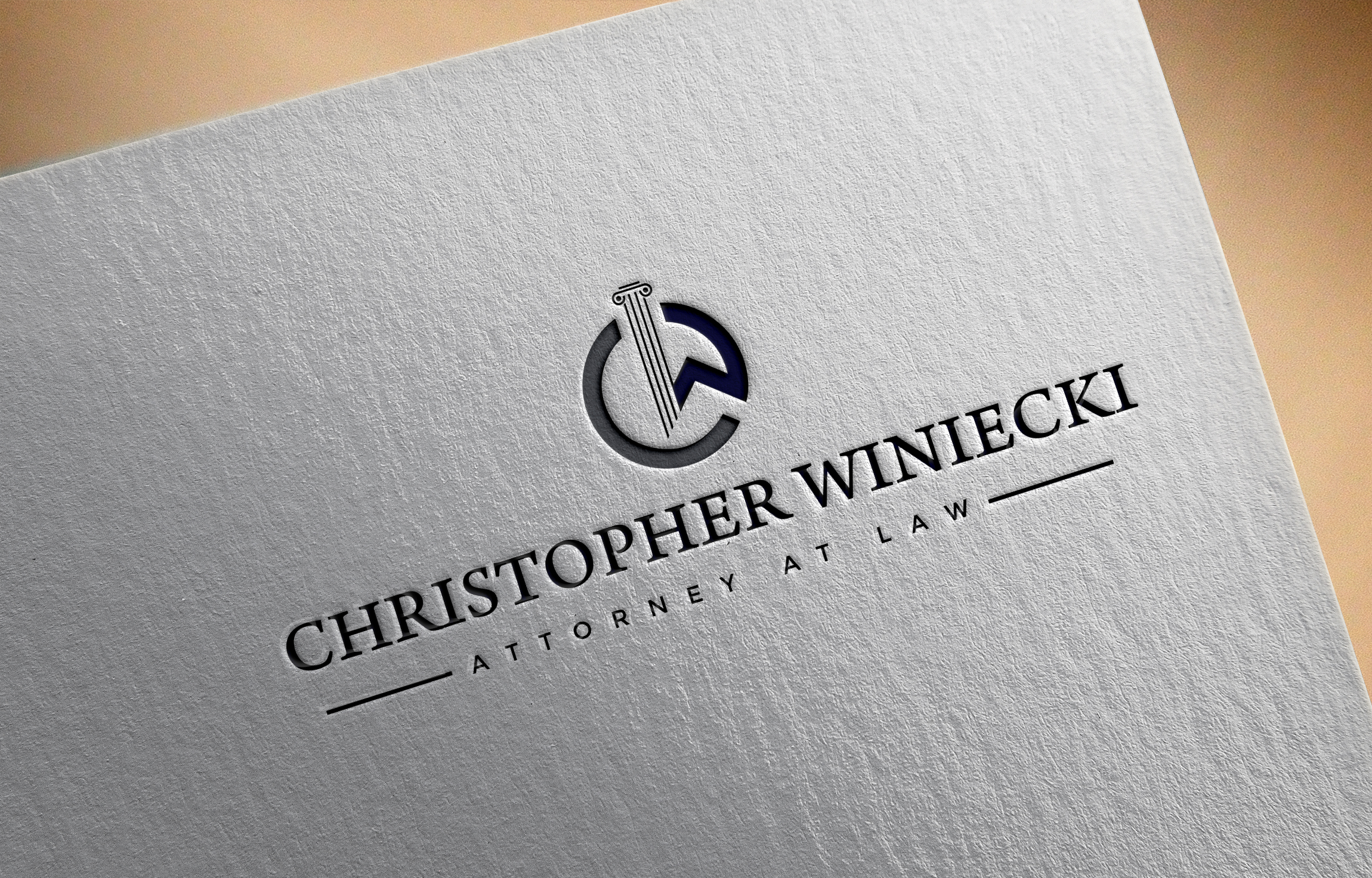 Logo-Design von Logo24.com für Winiecki Law PLLC | Design #36095187