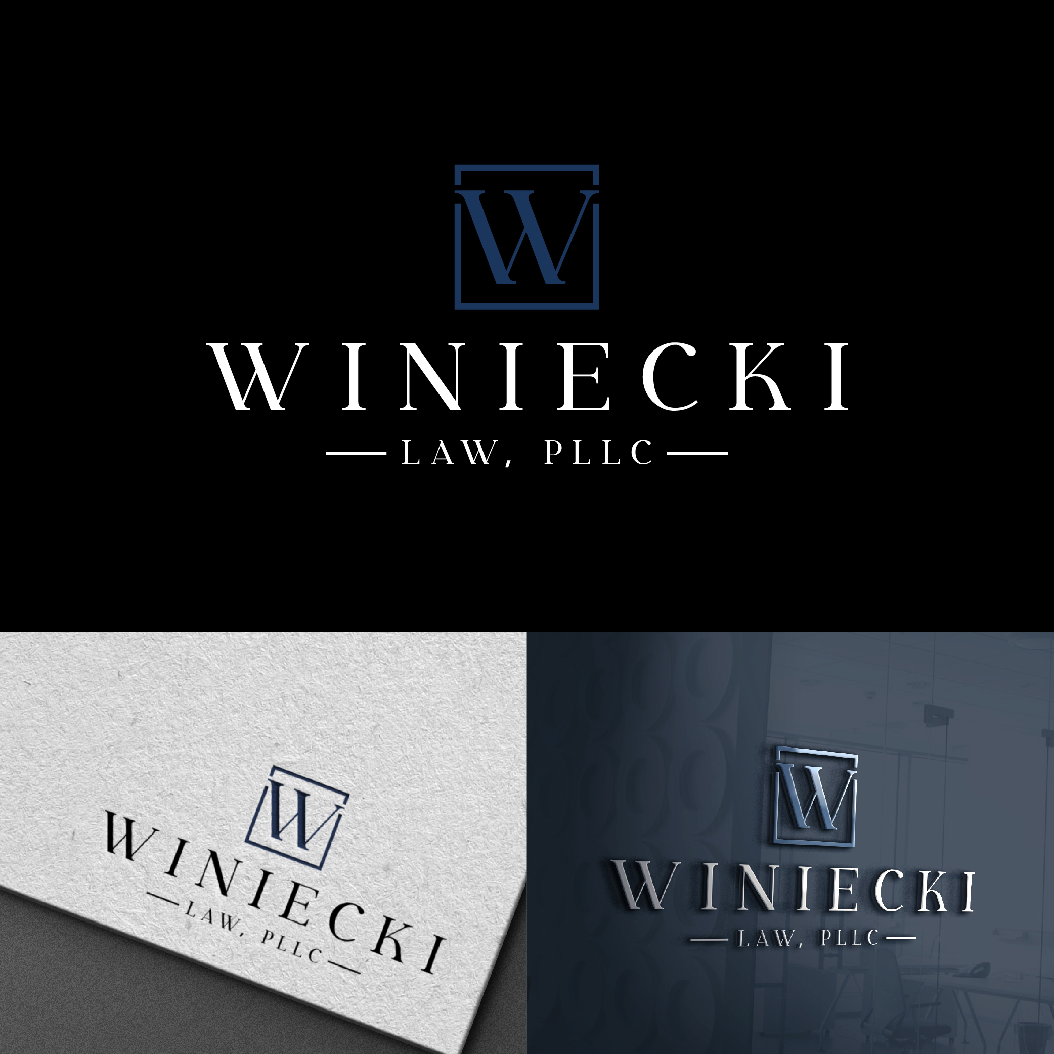 Diseño de Logo por designer profile para Winiecki Law PLLC | Diseño #36085062