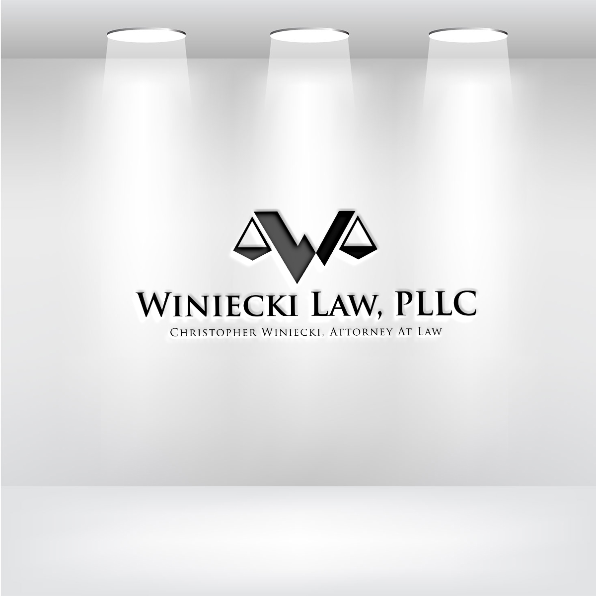Logo Design by Md ahasan for Winiecki Law PLLC | Design #36049506
