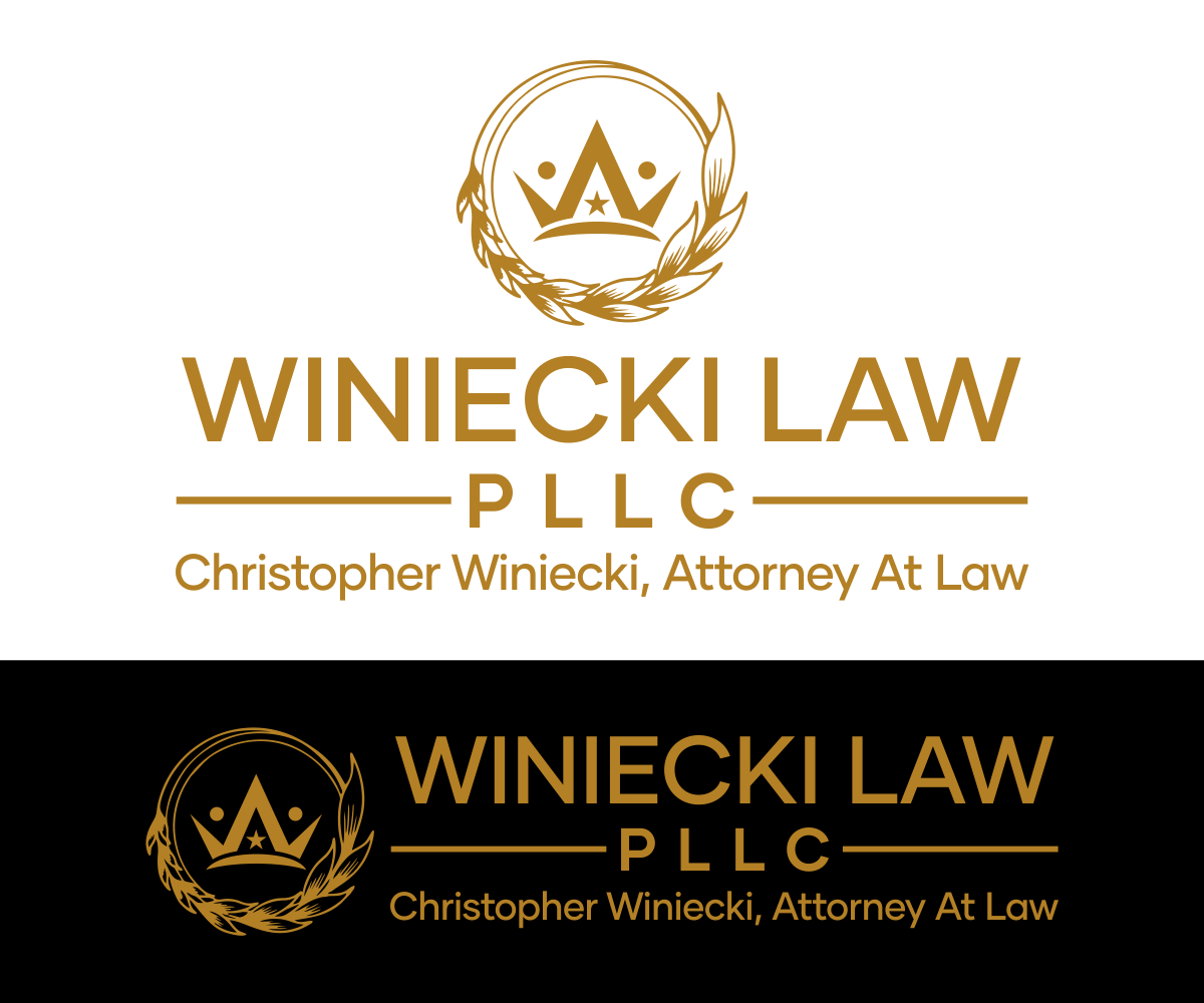 Diseño de Logo por DiandraKali para Winiecki Law PLLC | Diseño #36049660