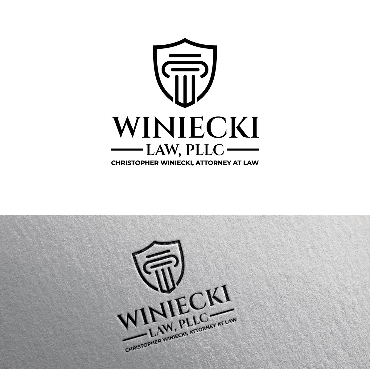 Design de Logo par rass07 pour Winiecki Law PLLC | Design #36049929