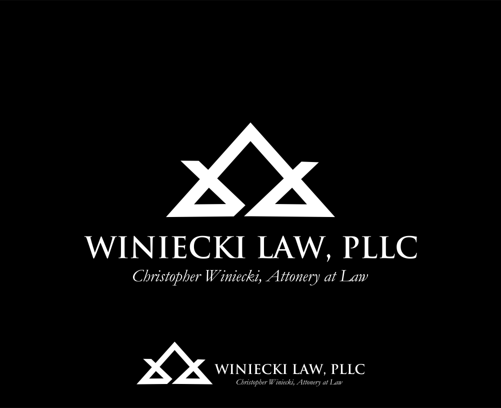 Logo-Design von Dafid Upel für Winiecki Law PLLC | Design #36078566