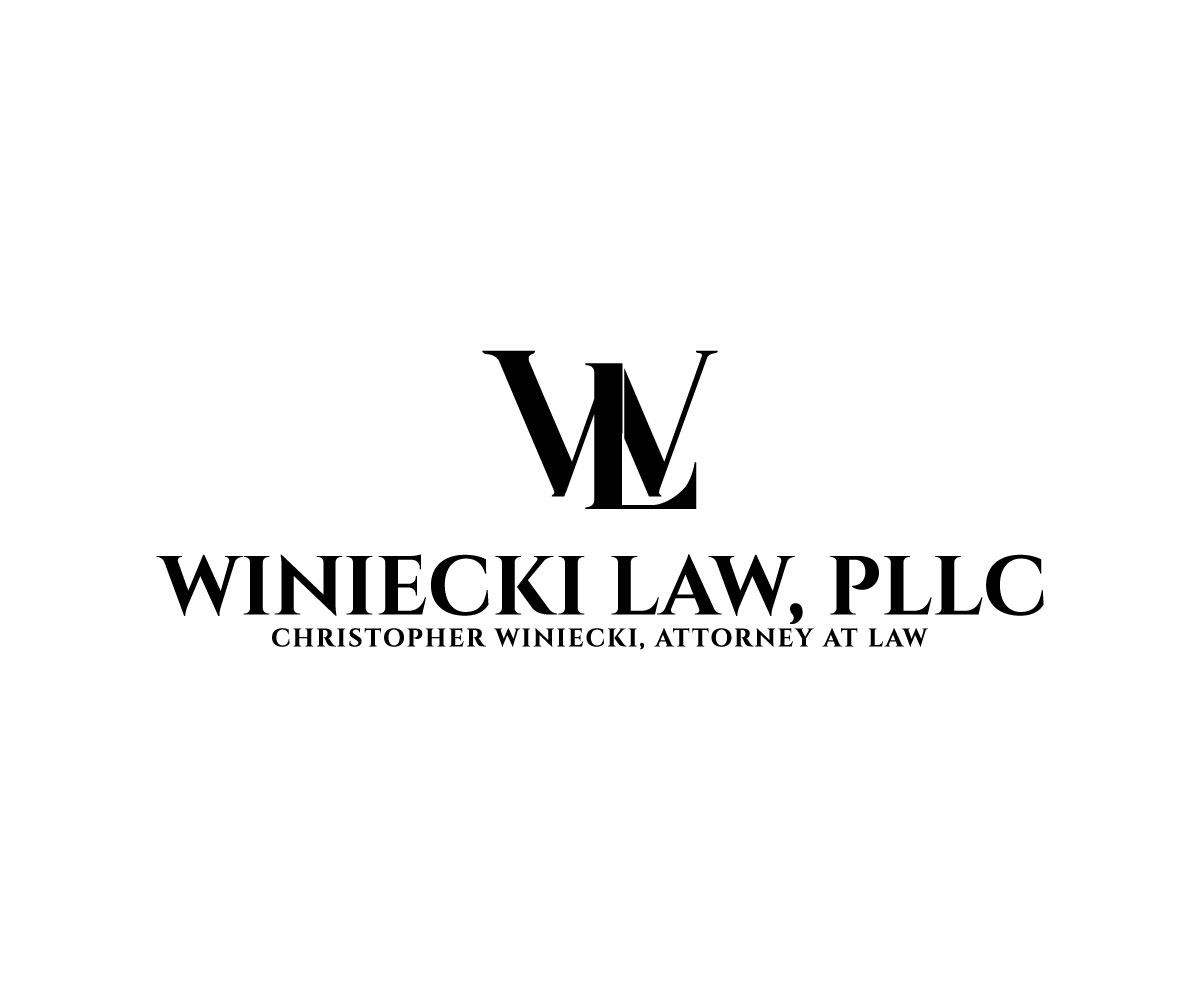 Logo-Design von DesignMaker 2 für Winiecki Law PLLC | Design #36083650
