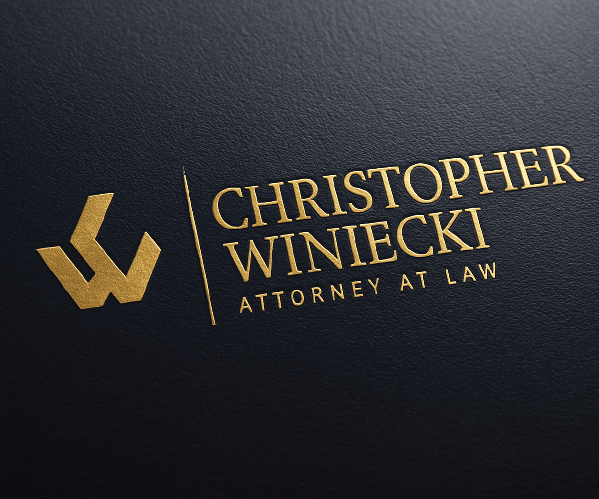 Diseño de Logo por sk create para Winiecki Law PLLC | Diseño #36115790