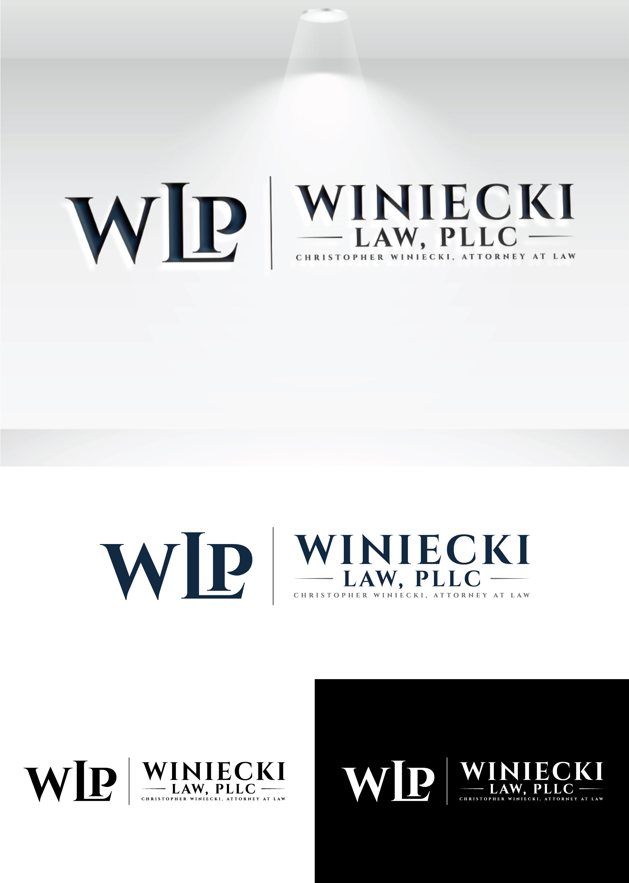 Logo Design by eleonora124 for Winiecki Law PLLC | Design #36049552