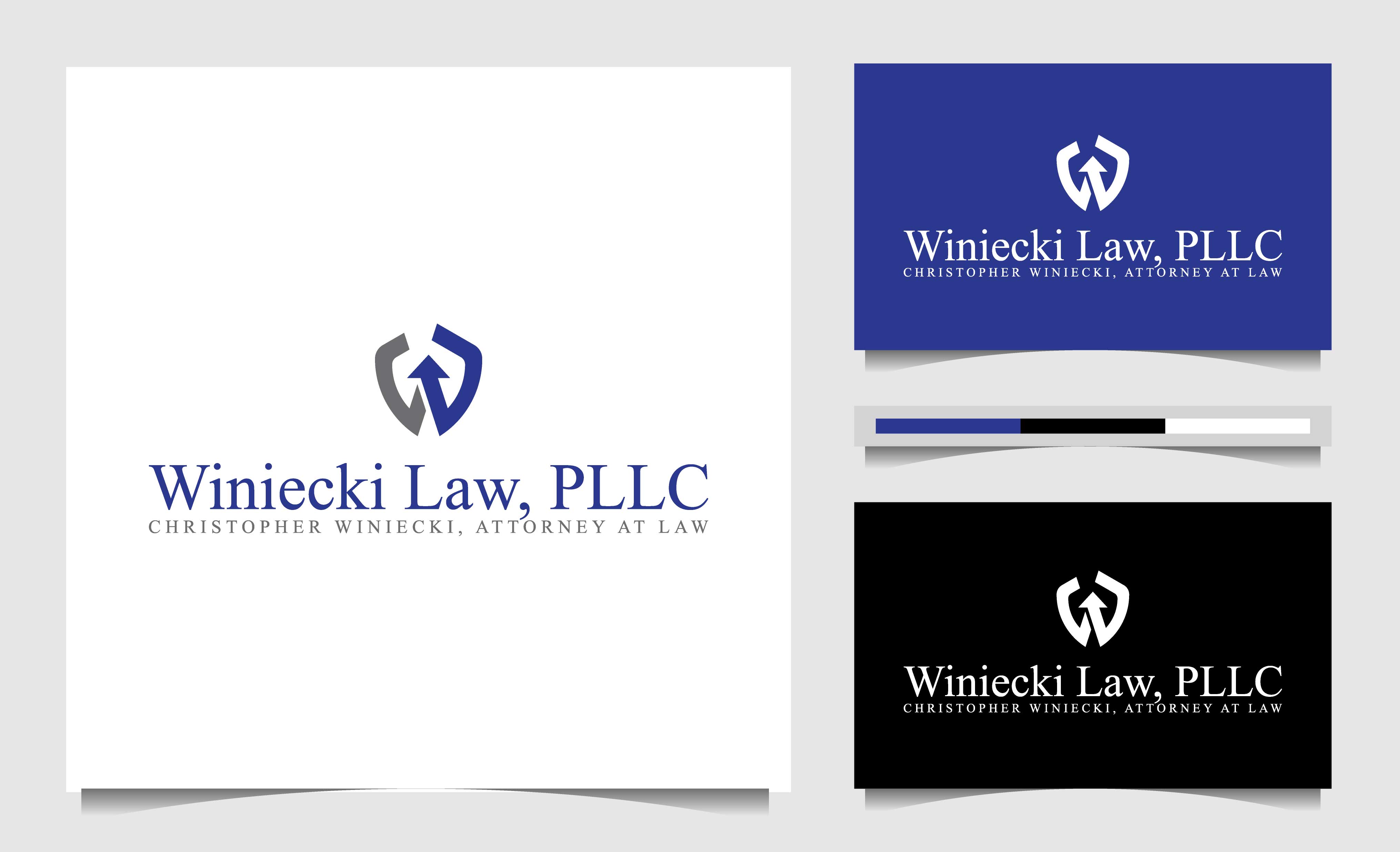 Logo Design by eleonora124 for Winiecki Law PLLC | Design #36084697