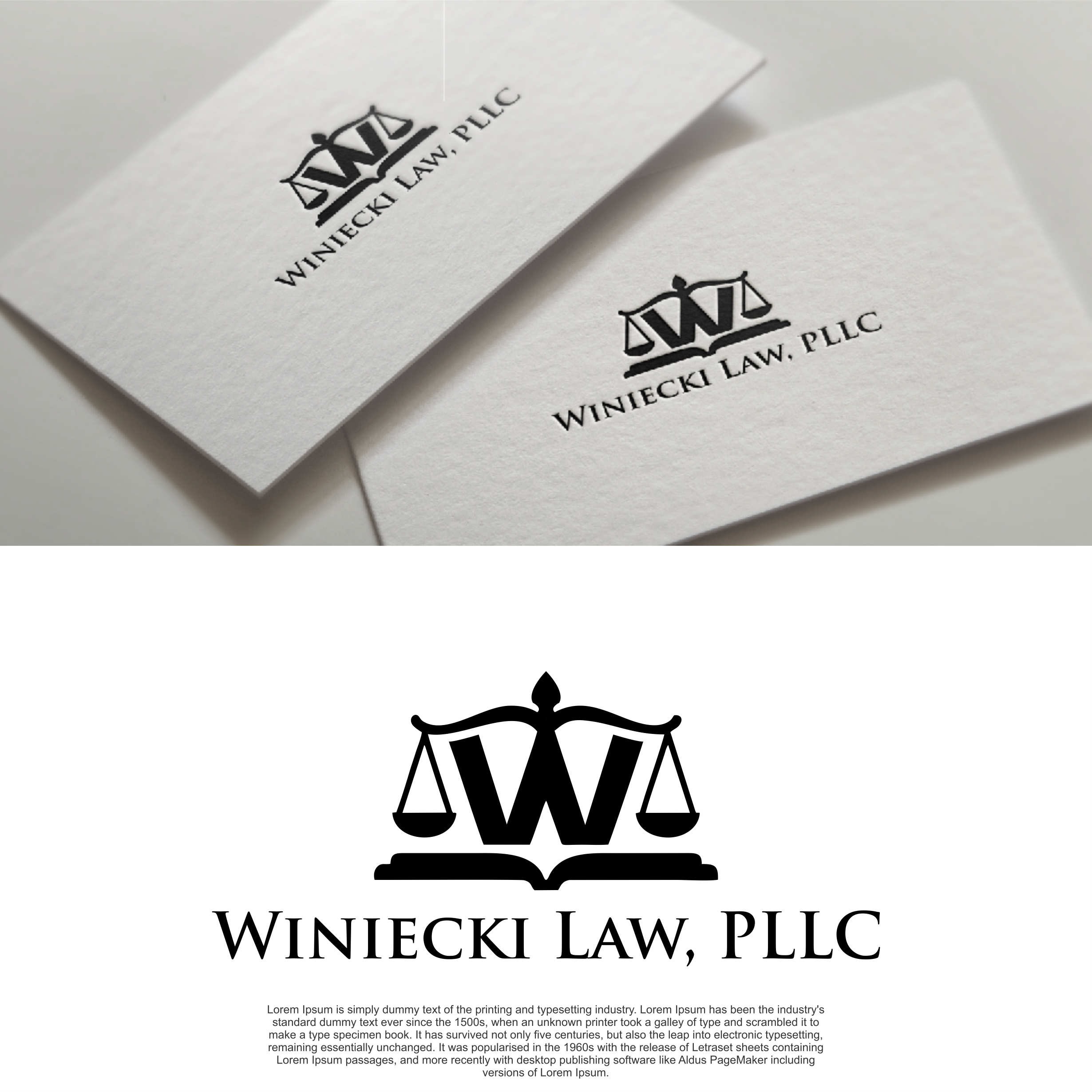 Design de Logo par diego costa pour Winiecki Law PLLC | Design #36062359