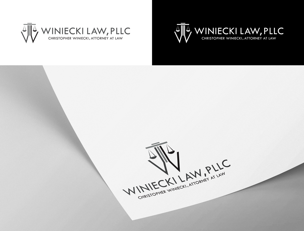 Logo Design by Endyy  for Winiecki Law PLLC | Design #36049754