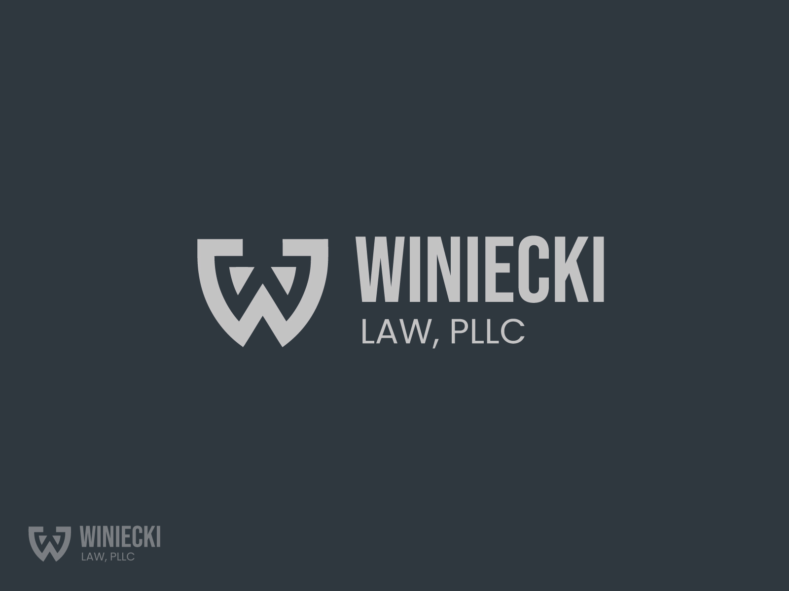 Design de Logo par Christian Cruz pour Winiecki Law PLLC | Design #36101662