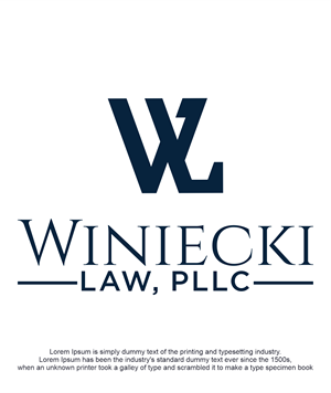 Design de Logo par Eldmal pour Winiecki Law PLLC | Design : #36051078