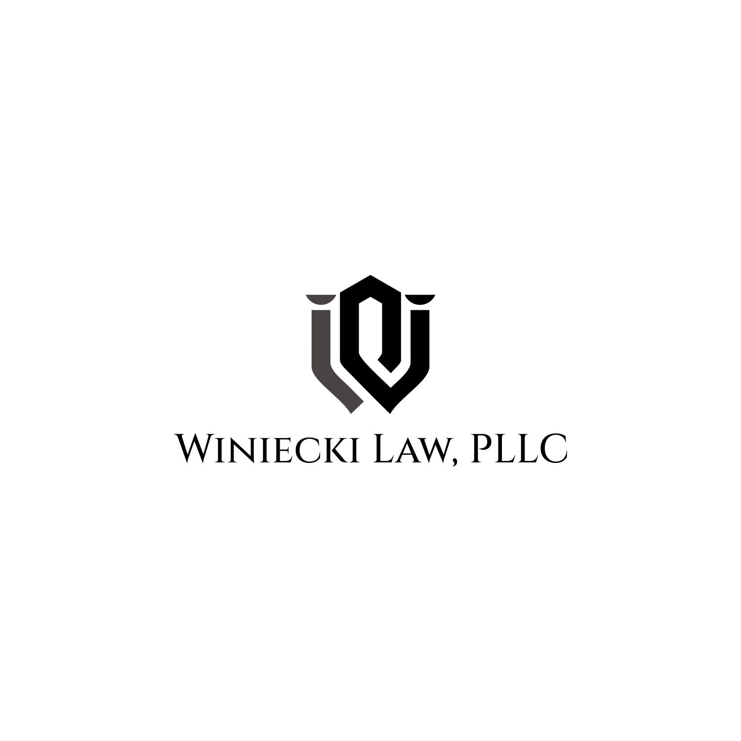 Logo-Design von malekah_city für Winiecki Law PLLC | Design #36069346
