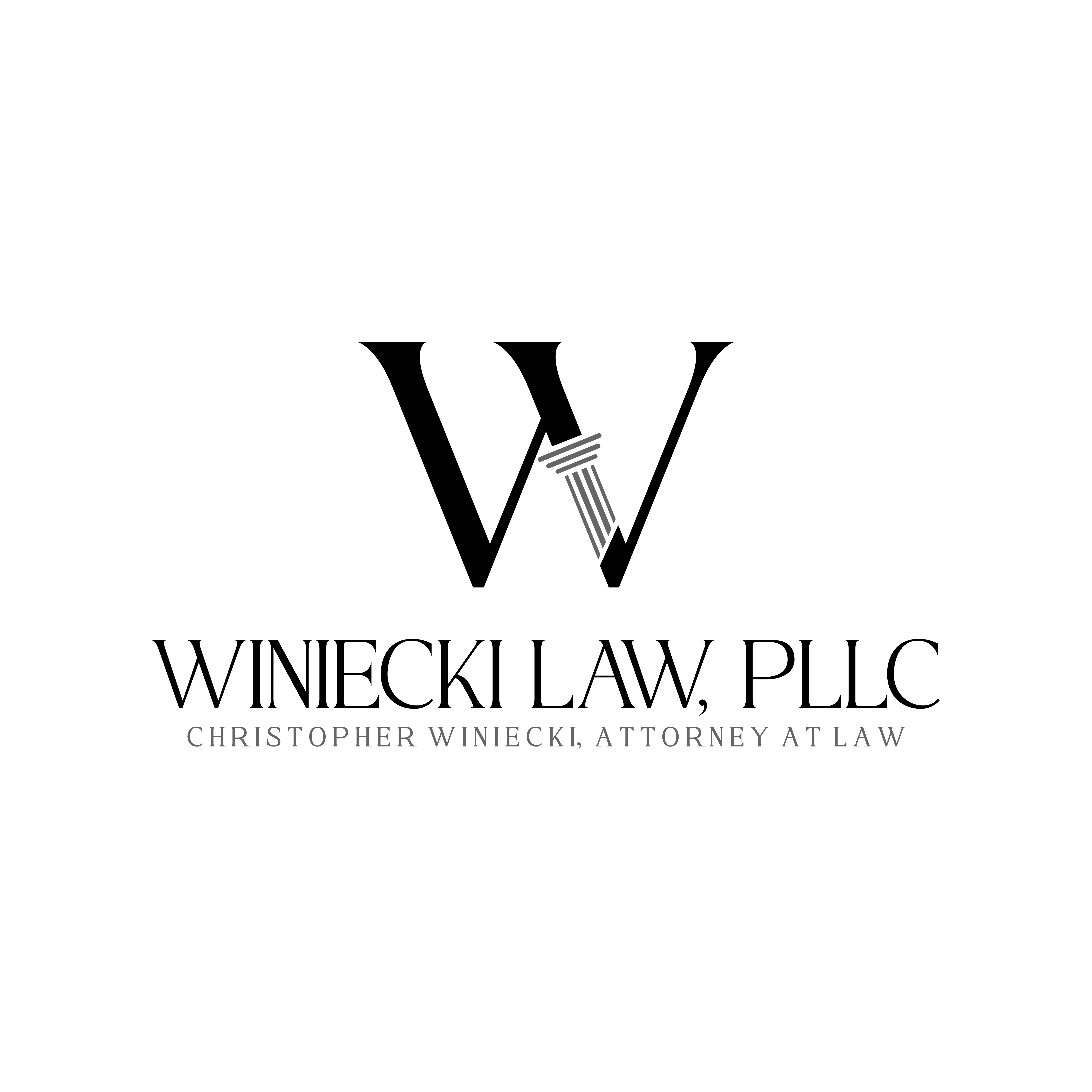 Design de Logo par Pewaris Desain pour Winiecki Law PLLC | Design #36131519