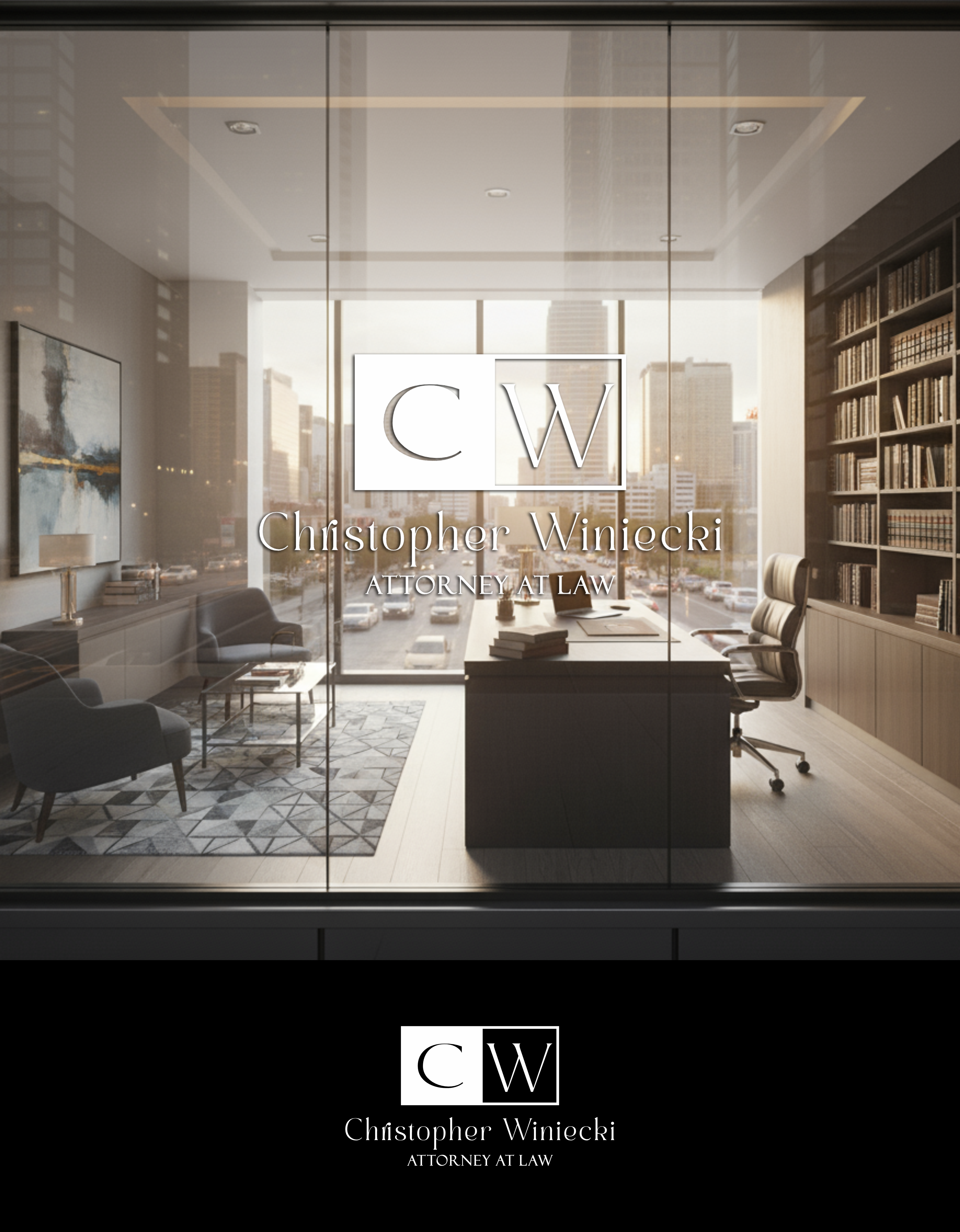 Diseño de Logo por Nakumi para Winiecki Law PLLC | Diseño #36114112