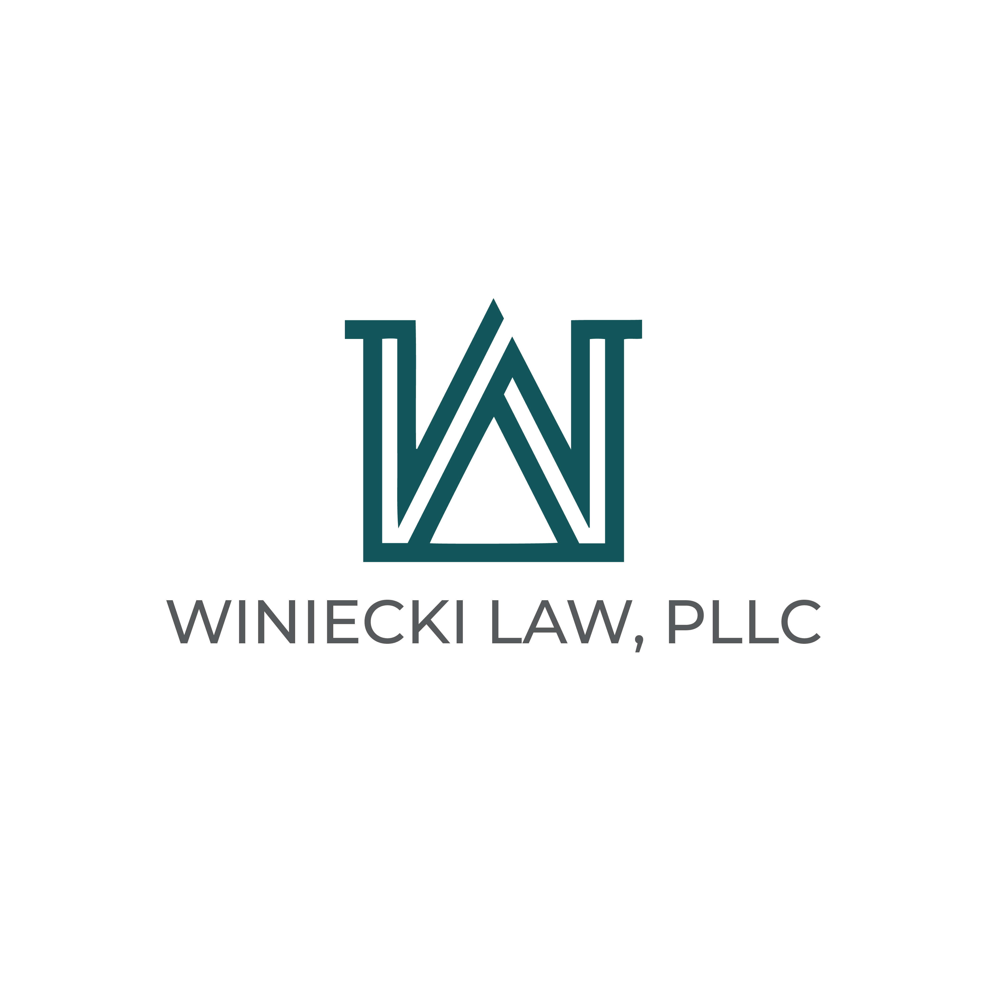 Diseño de Logo por dynamicstudio para Winiecki Law PLLC | Diseño #36119872
