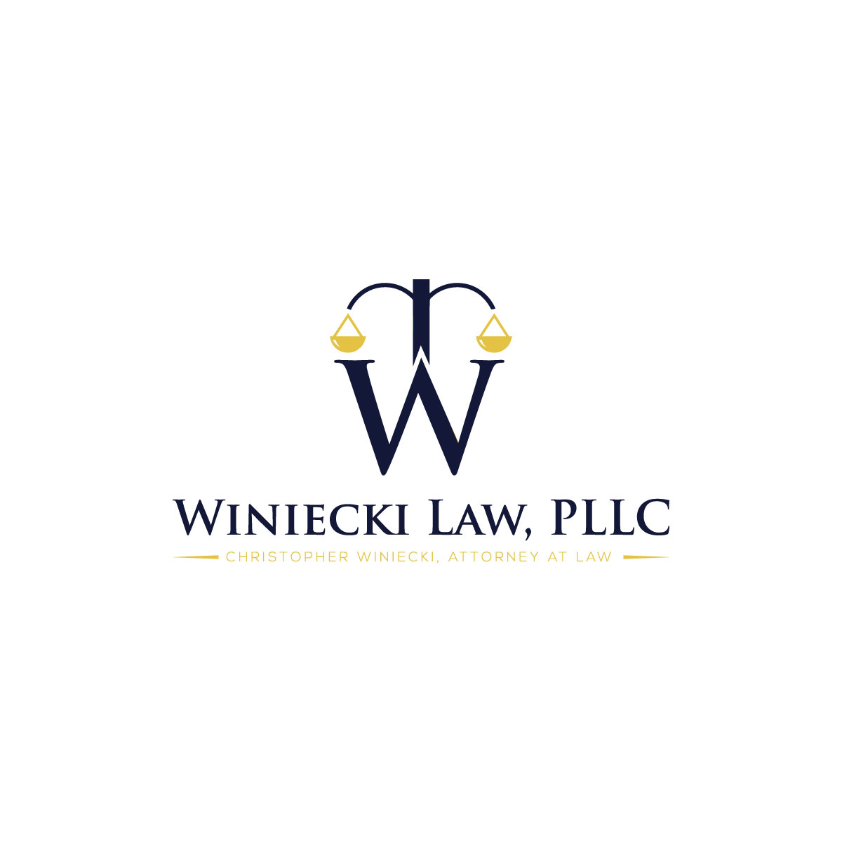 Logo-Design von Logo Care. für Winiecki Law PLLC | Design #36055398