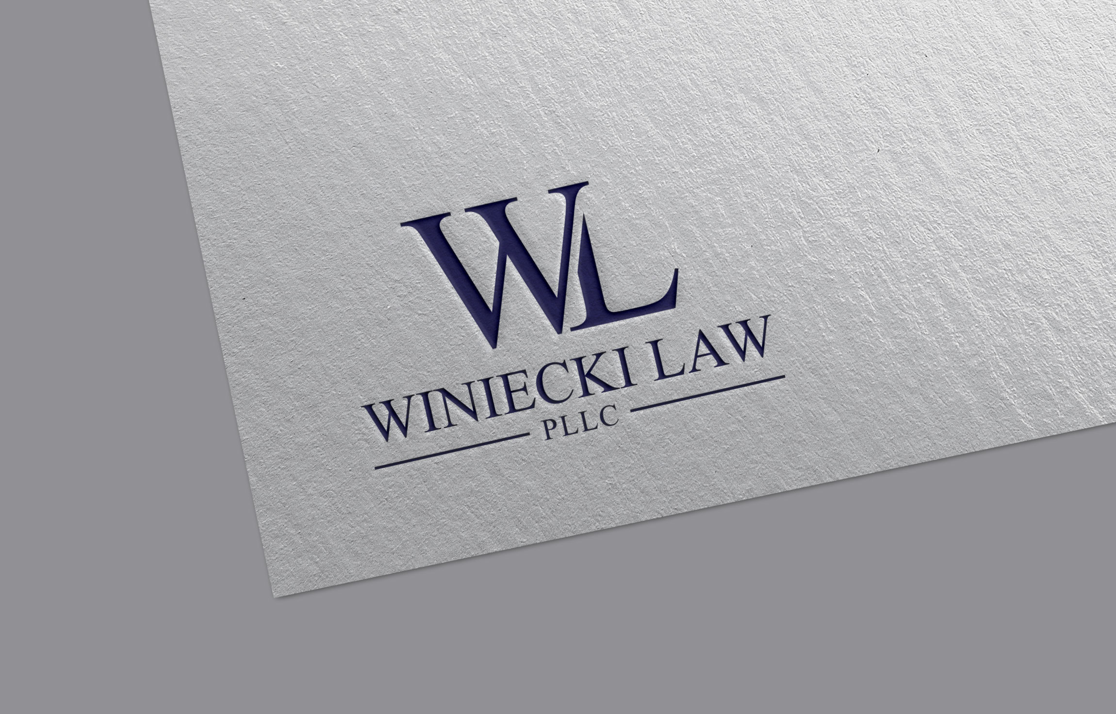 Logo-Design von DesignPool01 für Winiecki Law PLLC | Design #36059214